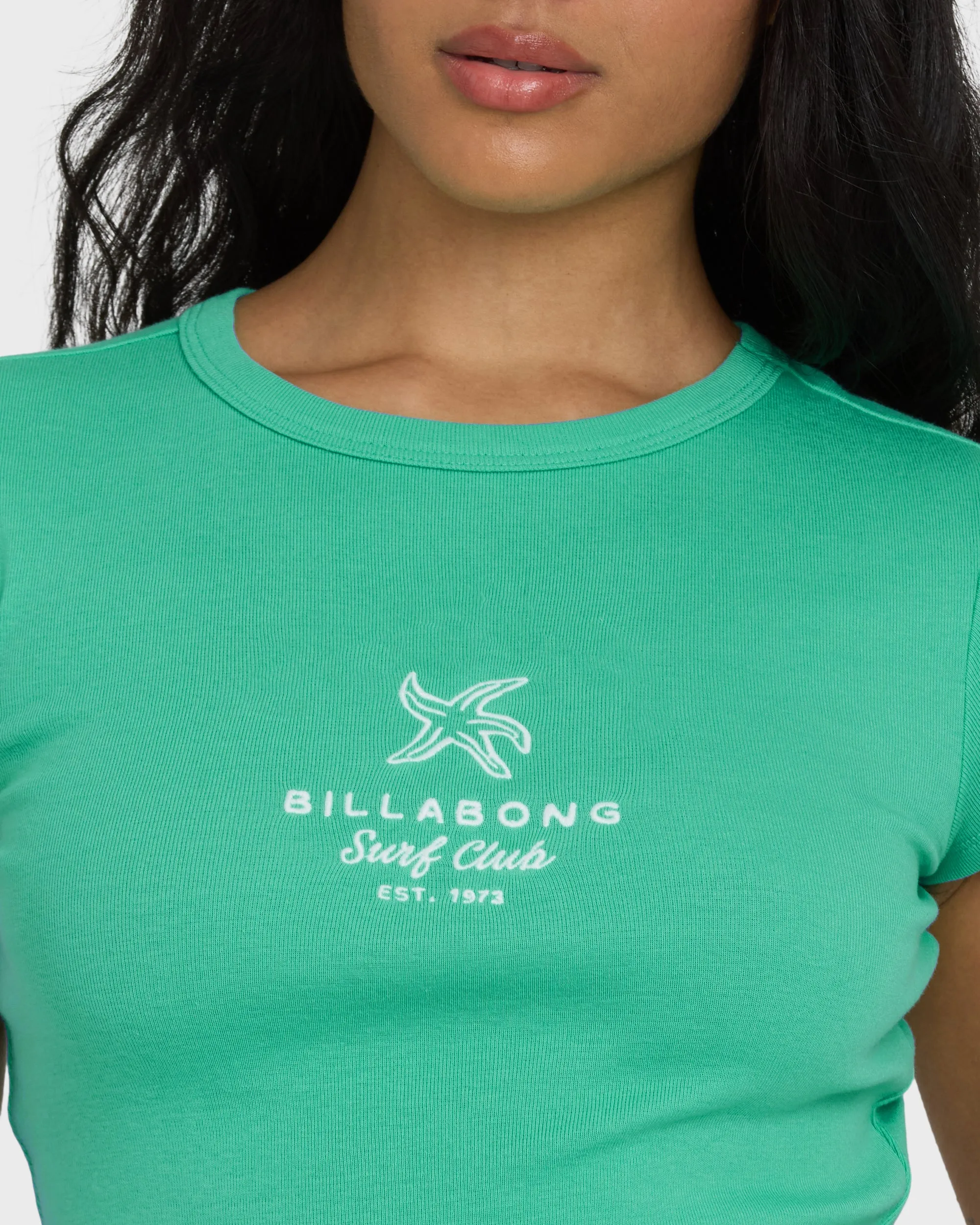 Summer Icons Short Sleeve Knit T-Shirt - Green Tropics sold by Billabong product image thumbnail 5