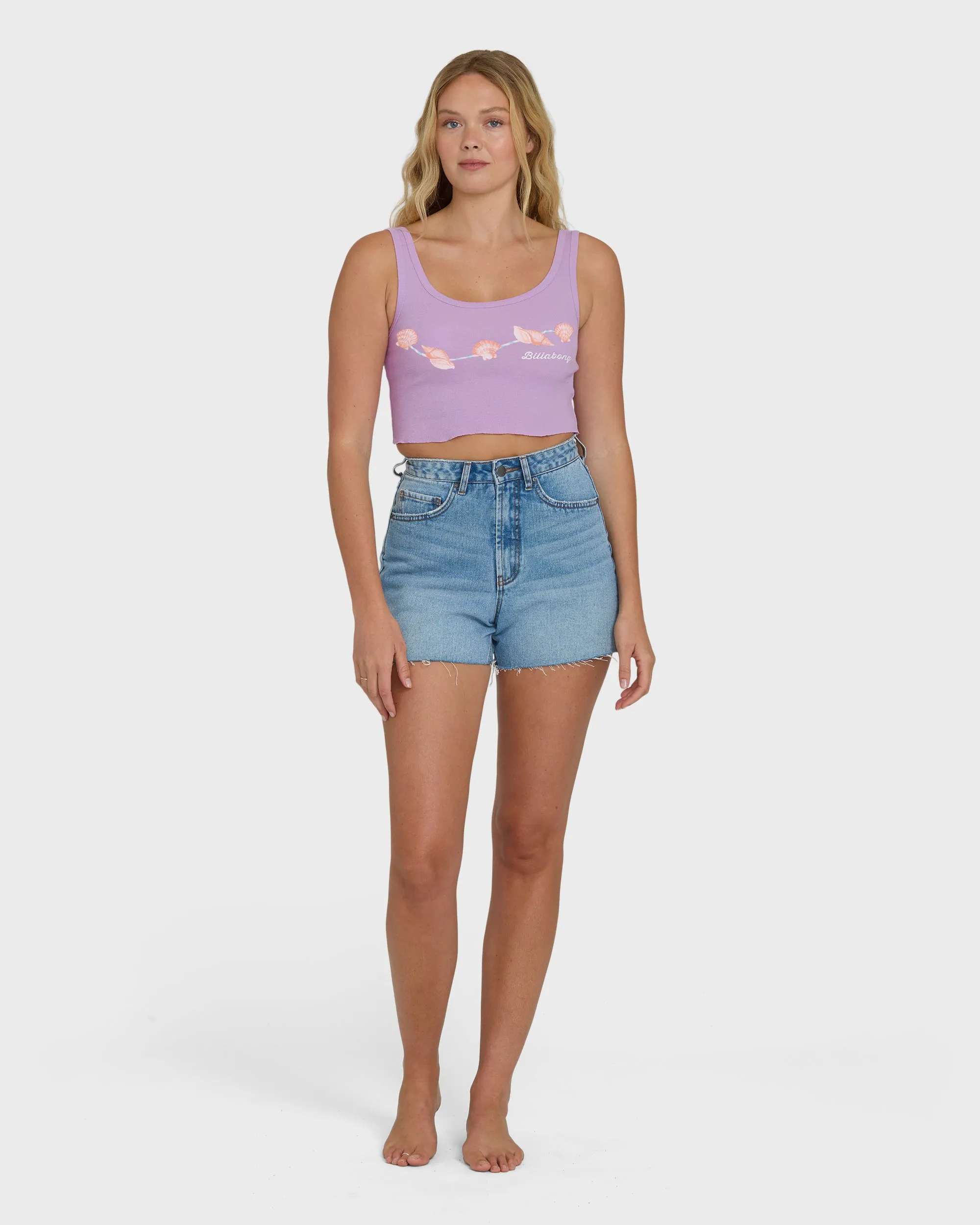 Beachcombing Tank Top - Vintage Violet sold by Billabong product image thumbnail 4