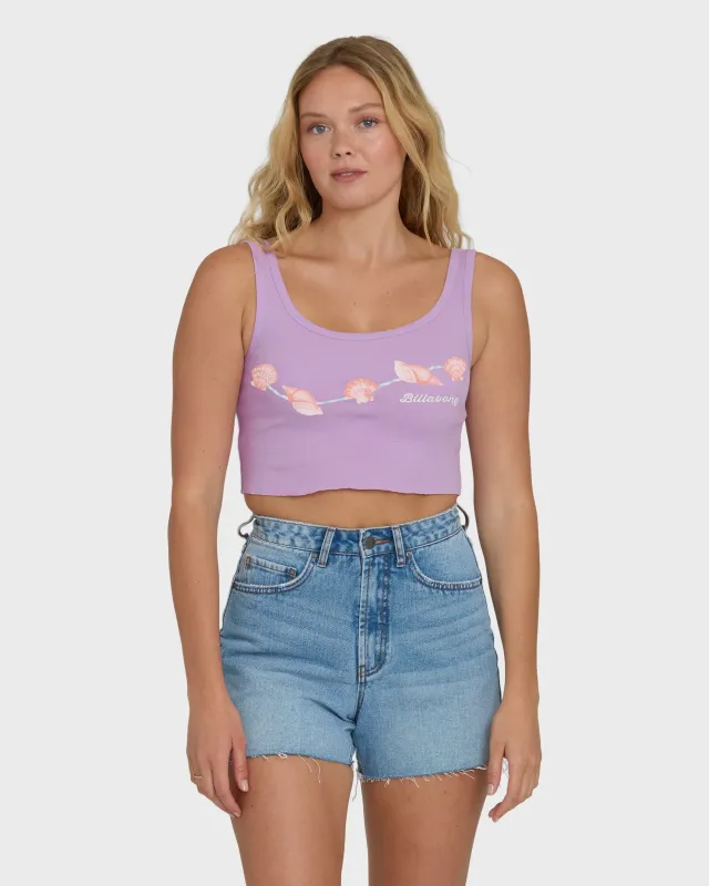 Beachcombing Tank Top - Vintage Violet made by Billabong