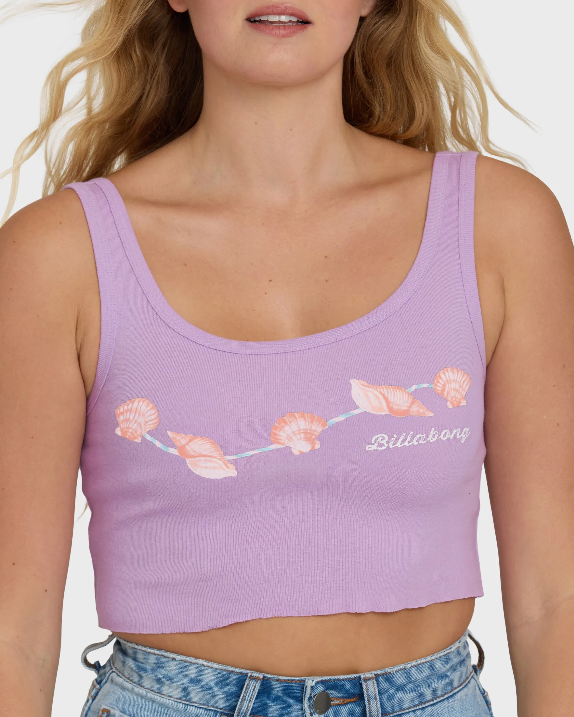 Beachcombing Tank Top - Vintage Violet sold by Billabong product image thumbnail 5