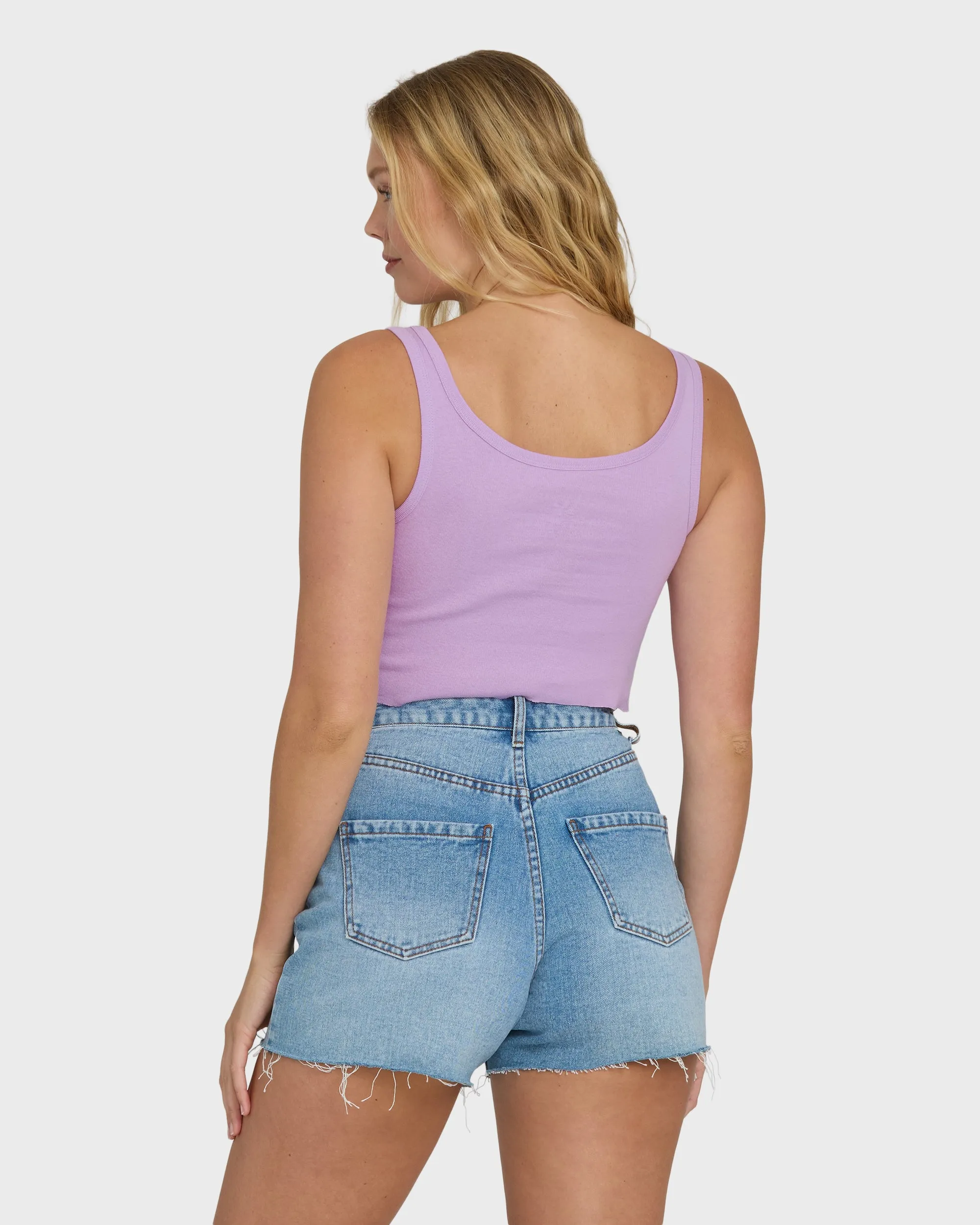 Beachcombing Tank Top - Vintage Violet sold by Billabong product image thumbnail 2