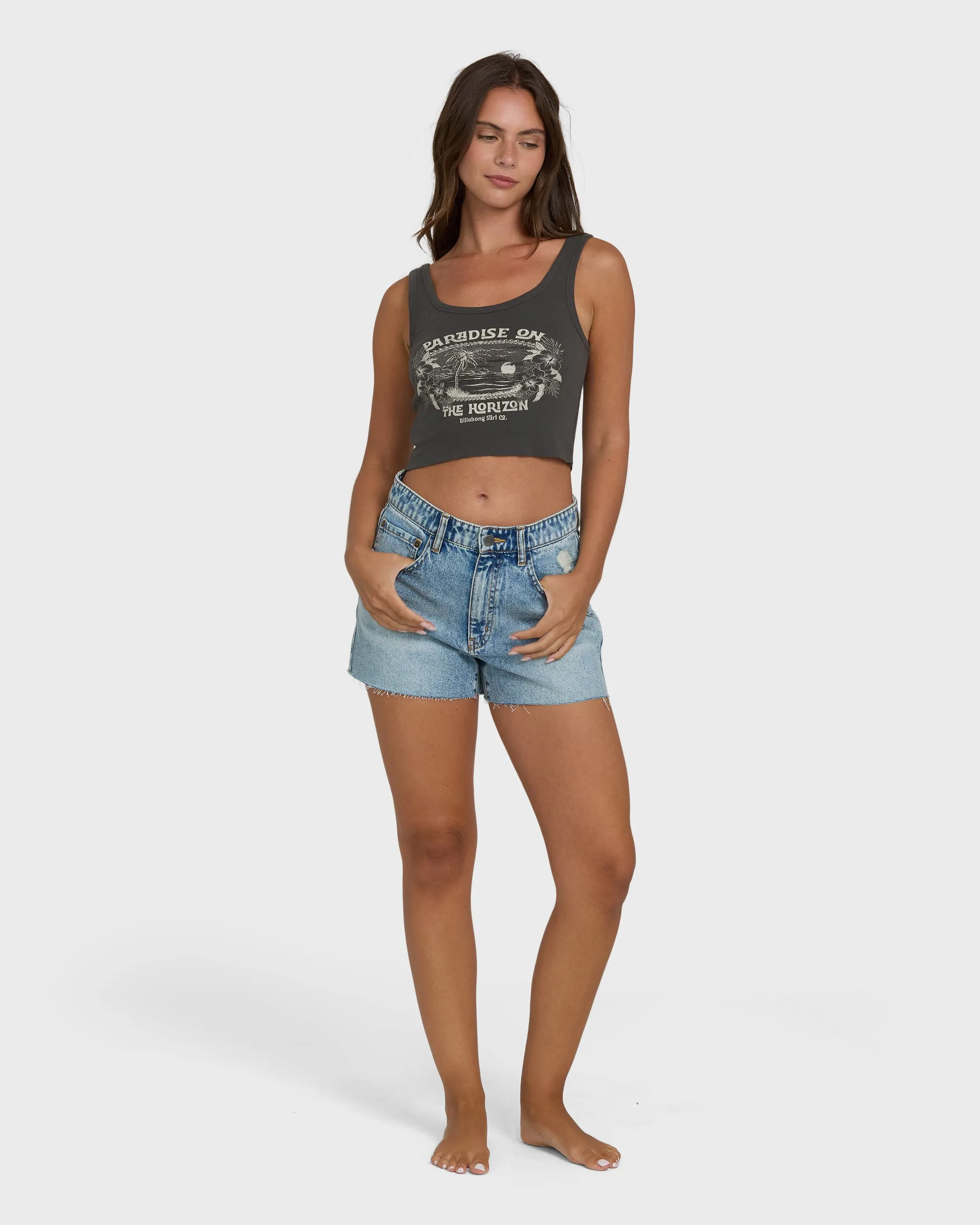 All Day Paradise Tank Top - Off Black sold by Billabong product image thumbnail 4