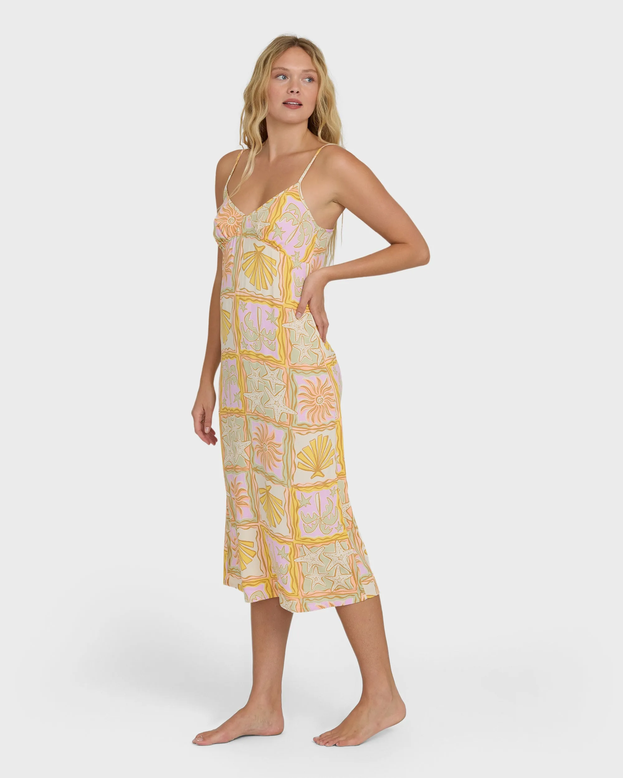 Summer Babe Midi Dress - Sweet Lilac sold by Billabong product image thumbnail 3