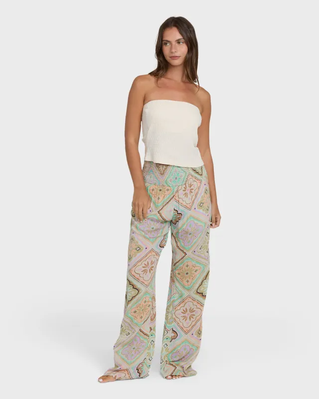 New Waves 2 Printed Pants - Cactus made by Billabong