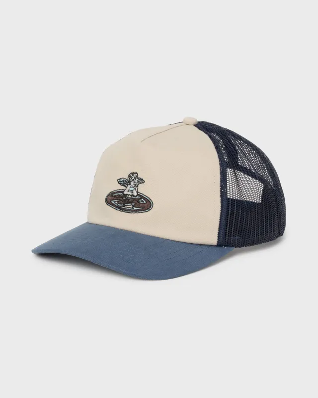 Bad Dog Trucker Hat - Dark Denim made by Billabong