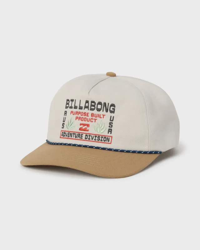 A/Div Strapback Hat - Vintage Khaki made by Billabong