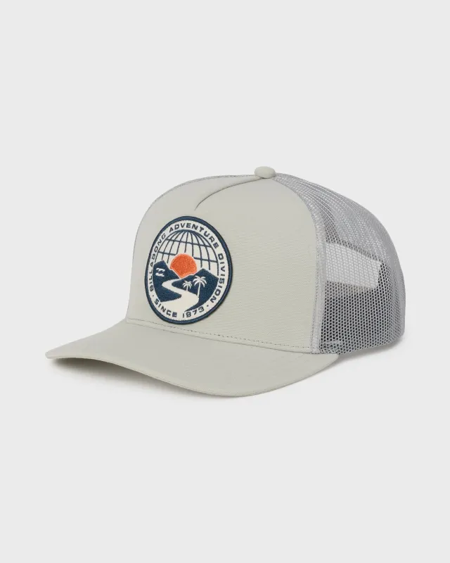A/Div BP Trucker Hat - Dove made by Billabong
