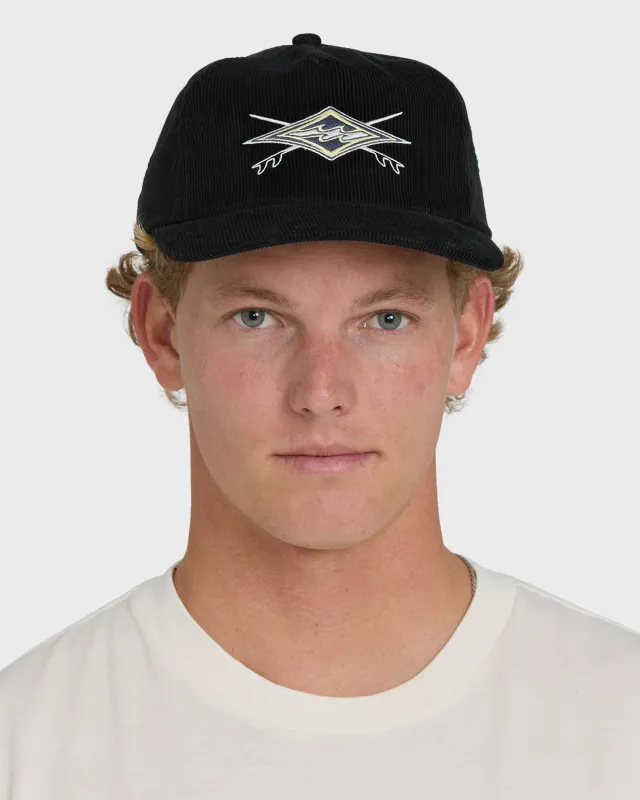 Heritage Strapback Hat - Black made by Billabong