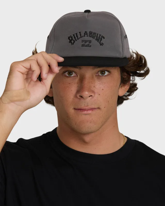 Team Snapback Hat - Pewter made by Billabong