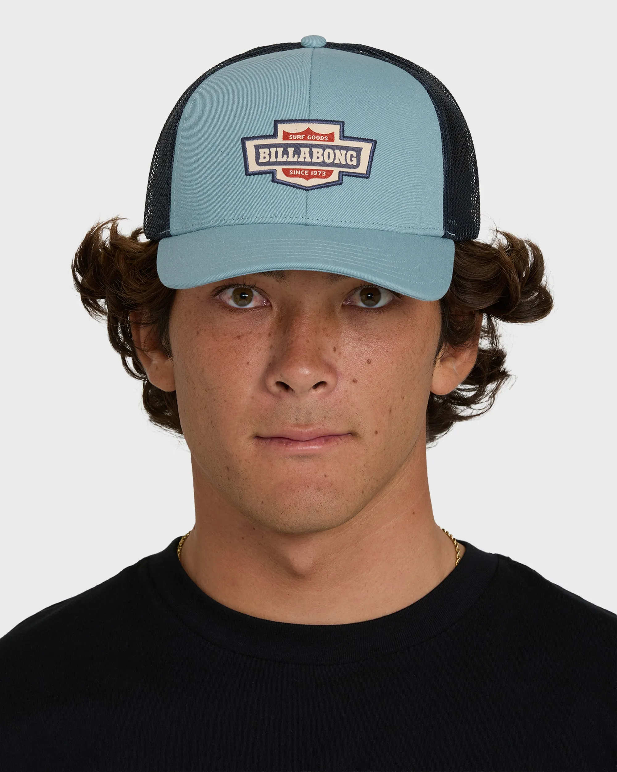 Walled Trucker Hat - Blue Fog sold by Billabong