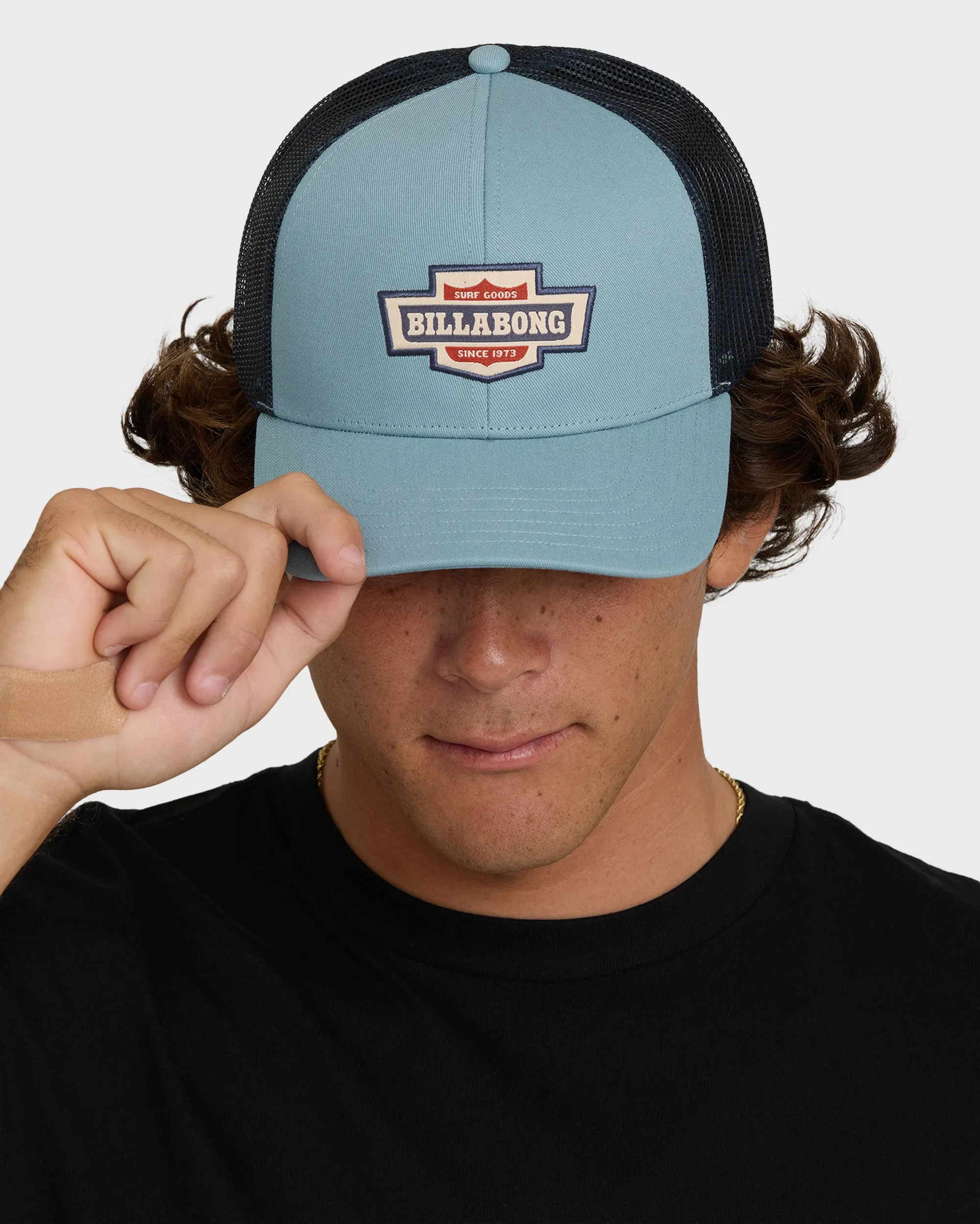 Walled Trucker Hat - Blue Fog sold by Billabong product image thumbnail 2
