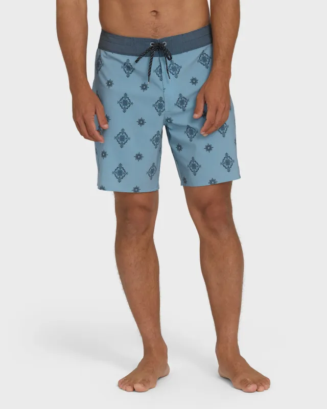 Good Times Pro Boardshorts - Blue Fog made by Billabong