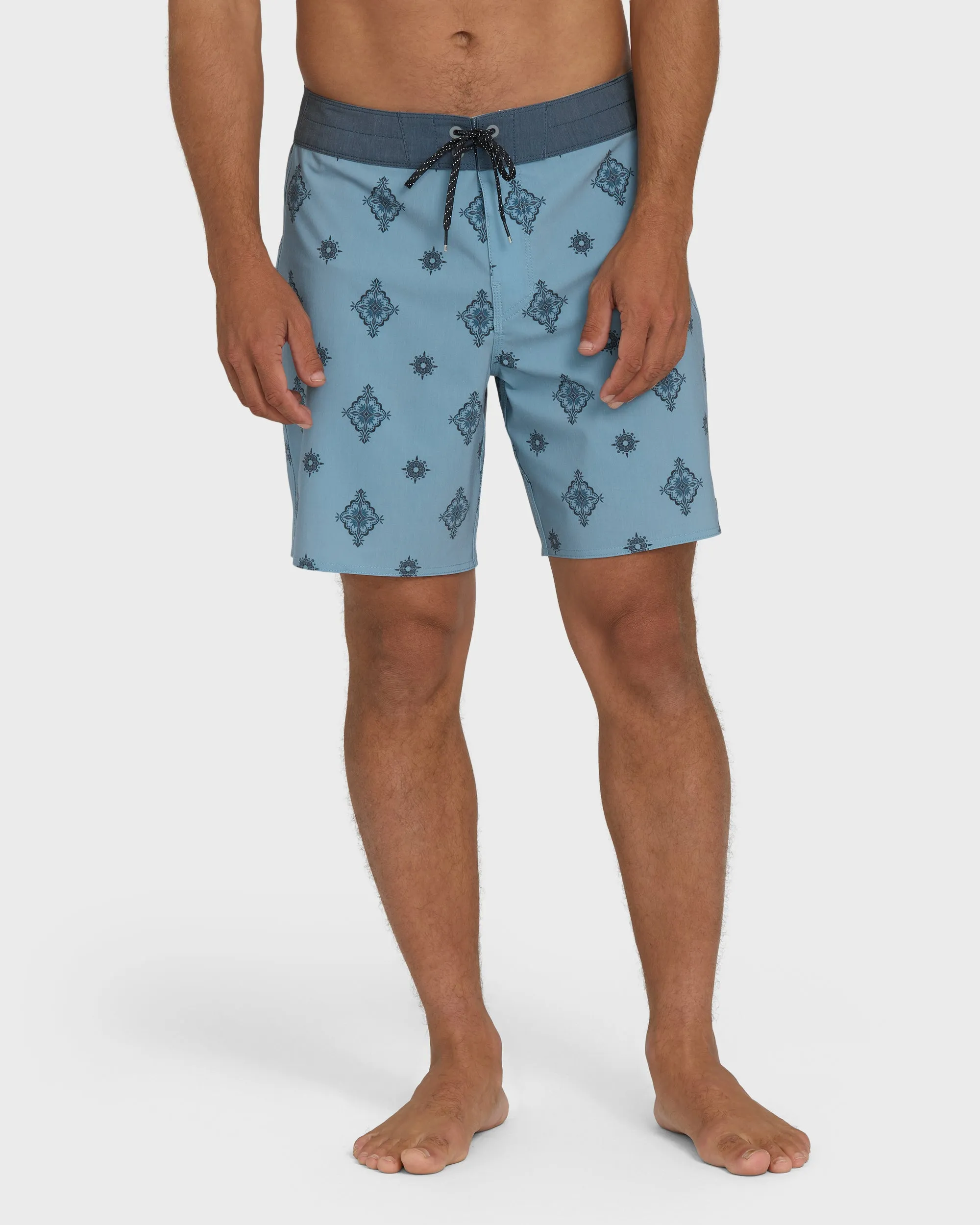 Good Times Pro 18" Boardshorts - Blue Fog sold by Billabong