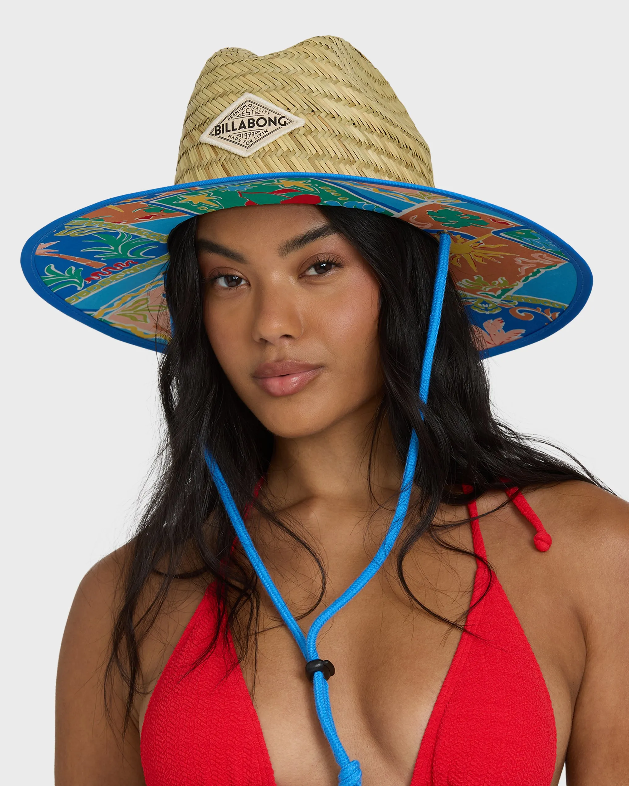 Tipton Straw Hat - Dream Blue sold by Billabong