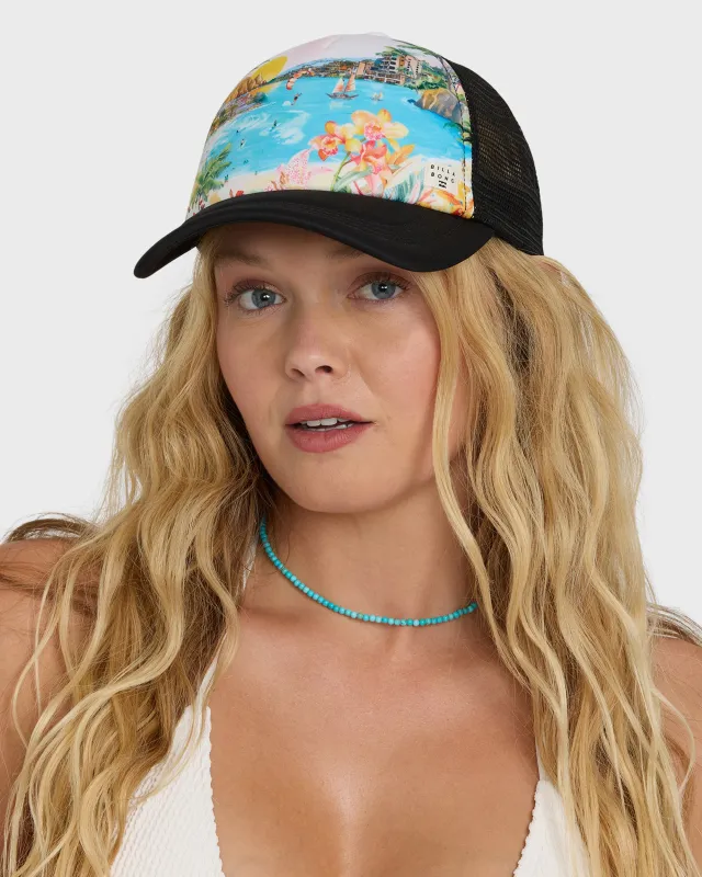 Heritage Mashup Trucker Hat - Ocean Spray made by Billabong