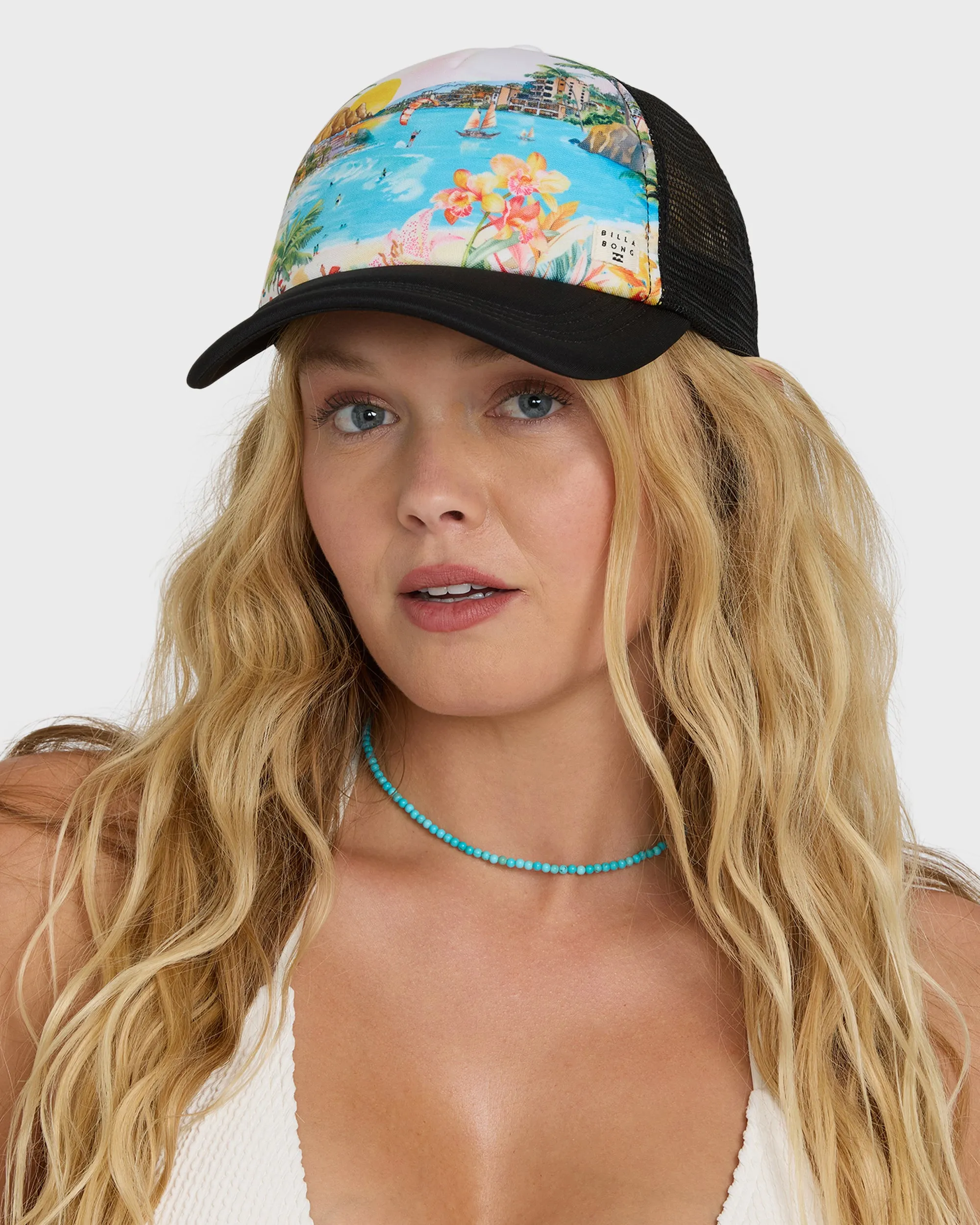 Heritage Mashup Trucker Hat - Ocean Spray sold by Billabong