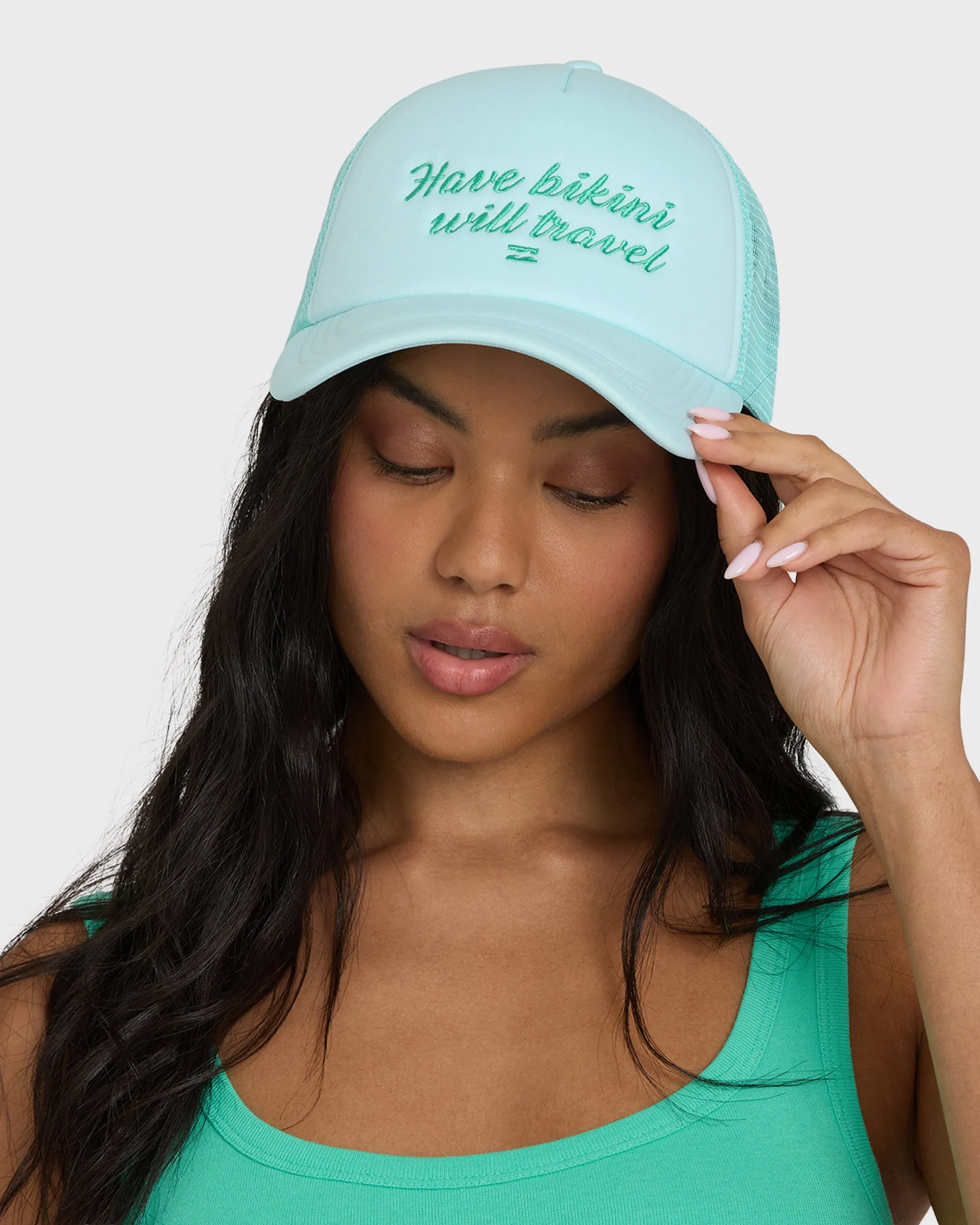 Across Waves Trucker Hat - Clearwater sold by Billabong product image thumbnail 3