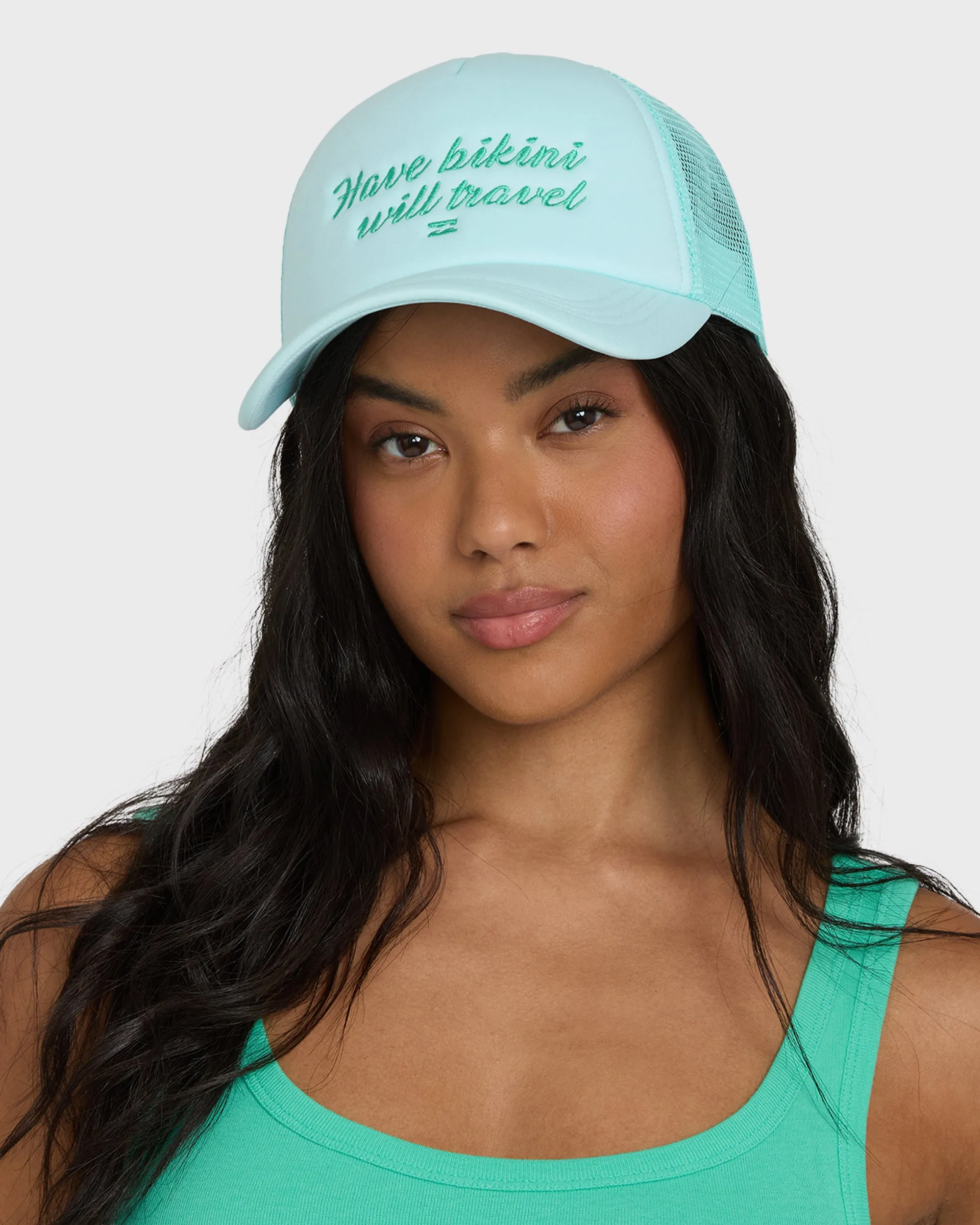 Across Waves Trucker Hat - Clearwater sold by Billabong product image thumbnail 2