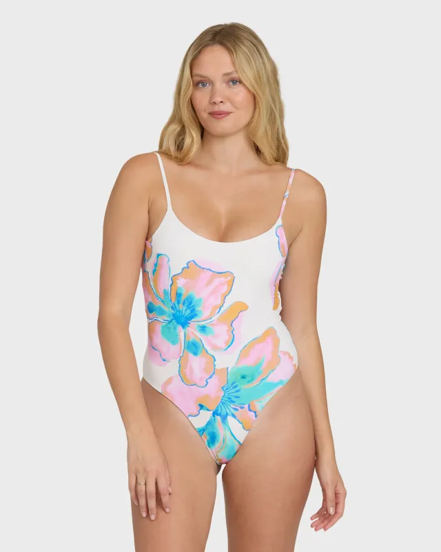 Sweet Escape Sloane One Piece Swimsuit - Salt Crystal made by Billabong