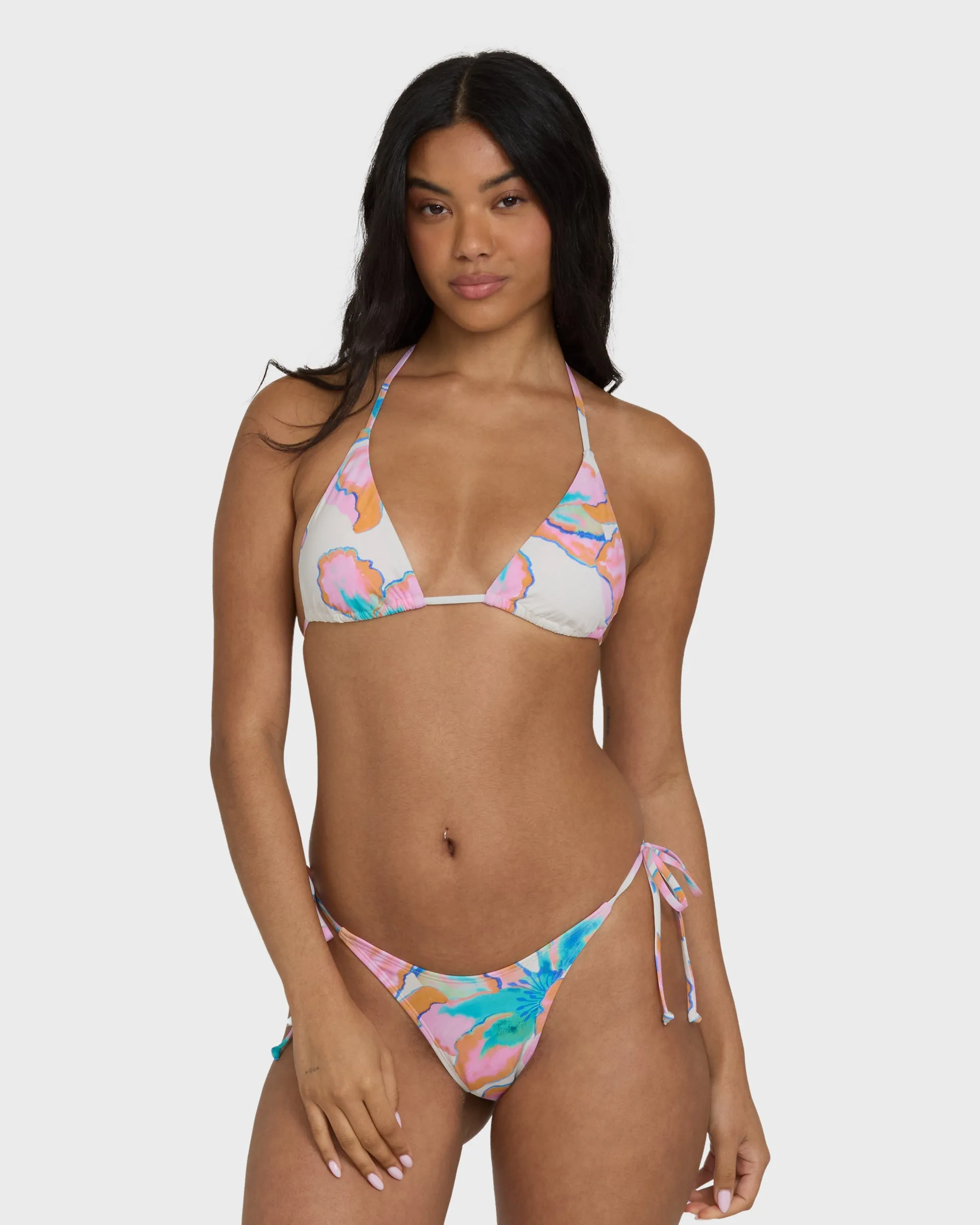 Sweet Escape Tie-Side Skimpy Bikini Bottoms - Salt Crystal sold by Billabong product image thumbnail 2