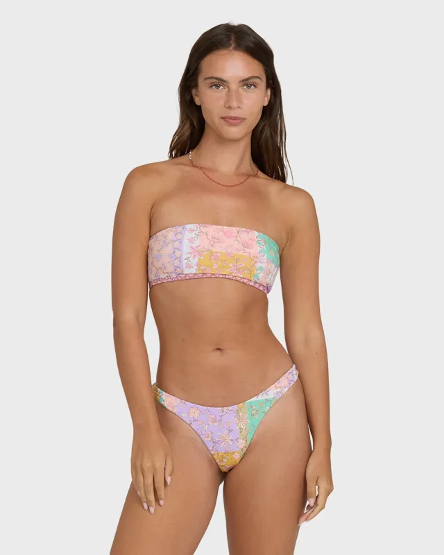 Dreamy Daze Tully Reversible Bandeau Bikini Top - Sweet Lilac made by Billabong