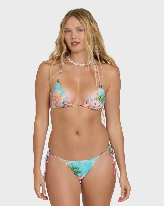 Paradise Sun Remi Triangle Bikini Top - Ocean Spray made by Billabong