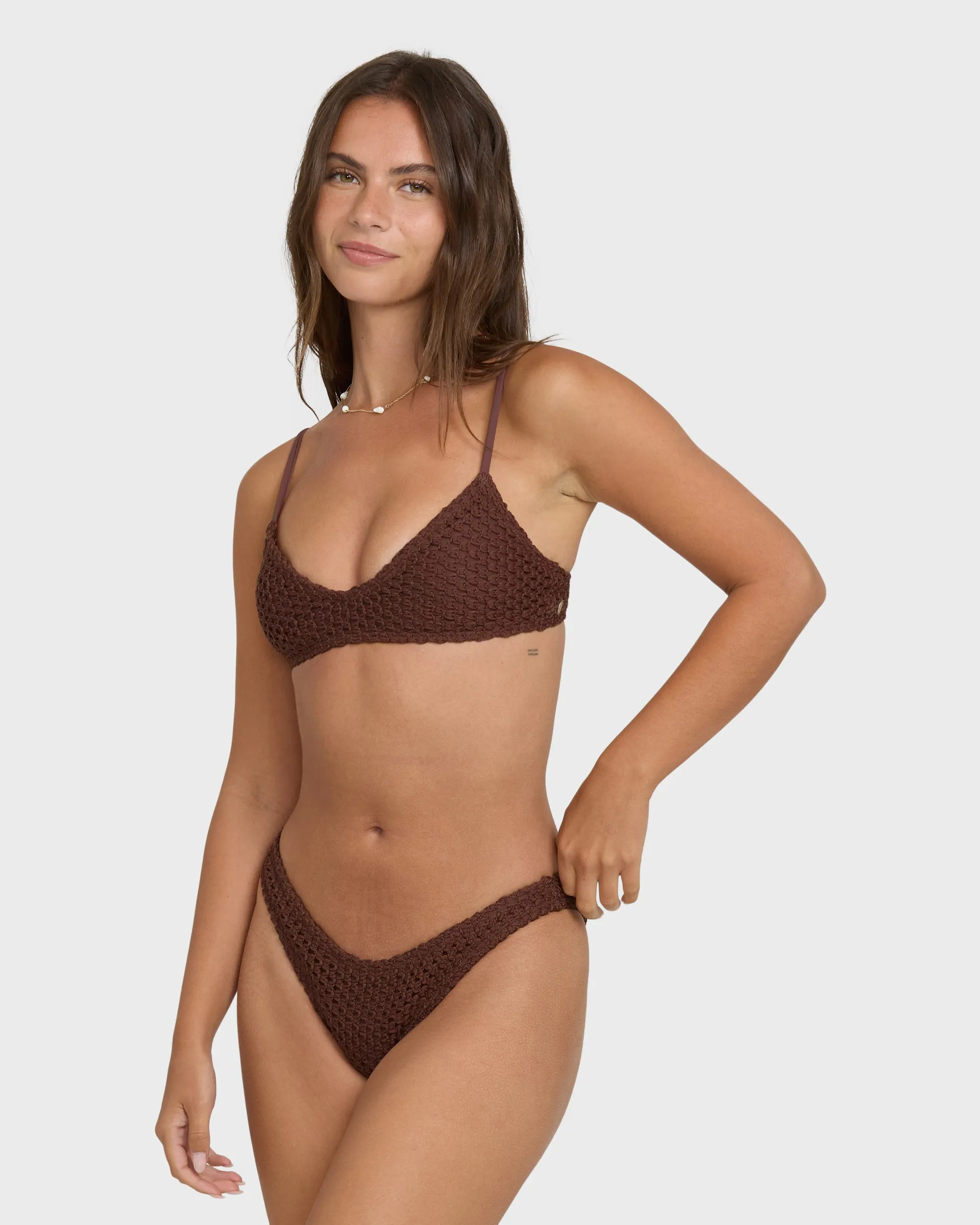 Twisted Tides Maui Bikini Bottoms - Espresso sold by Billabong product image thumbnail 3