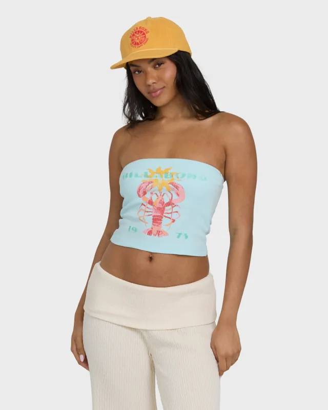 Cocoa Tube Top - Clearwater made by Billabong