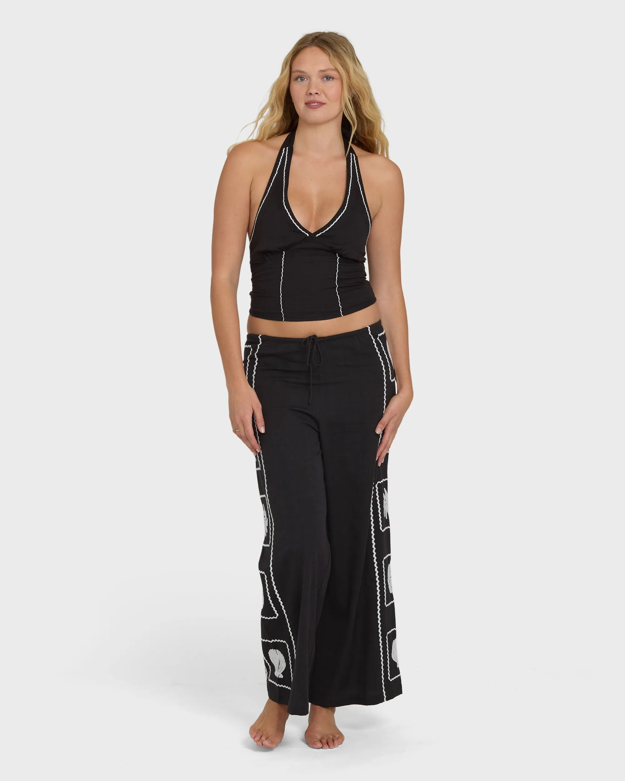 Sea Side Dreamer Pants - Black Sands sold by Billabong