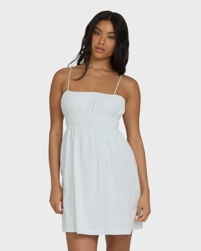 Feel The Breeze Mini Dress - Clearwater made by Billabong