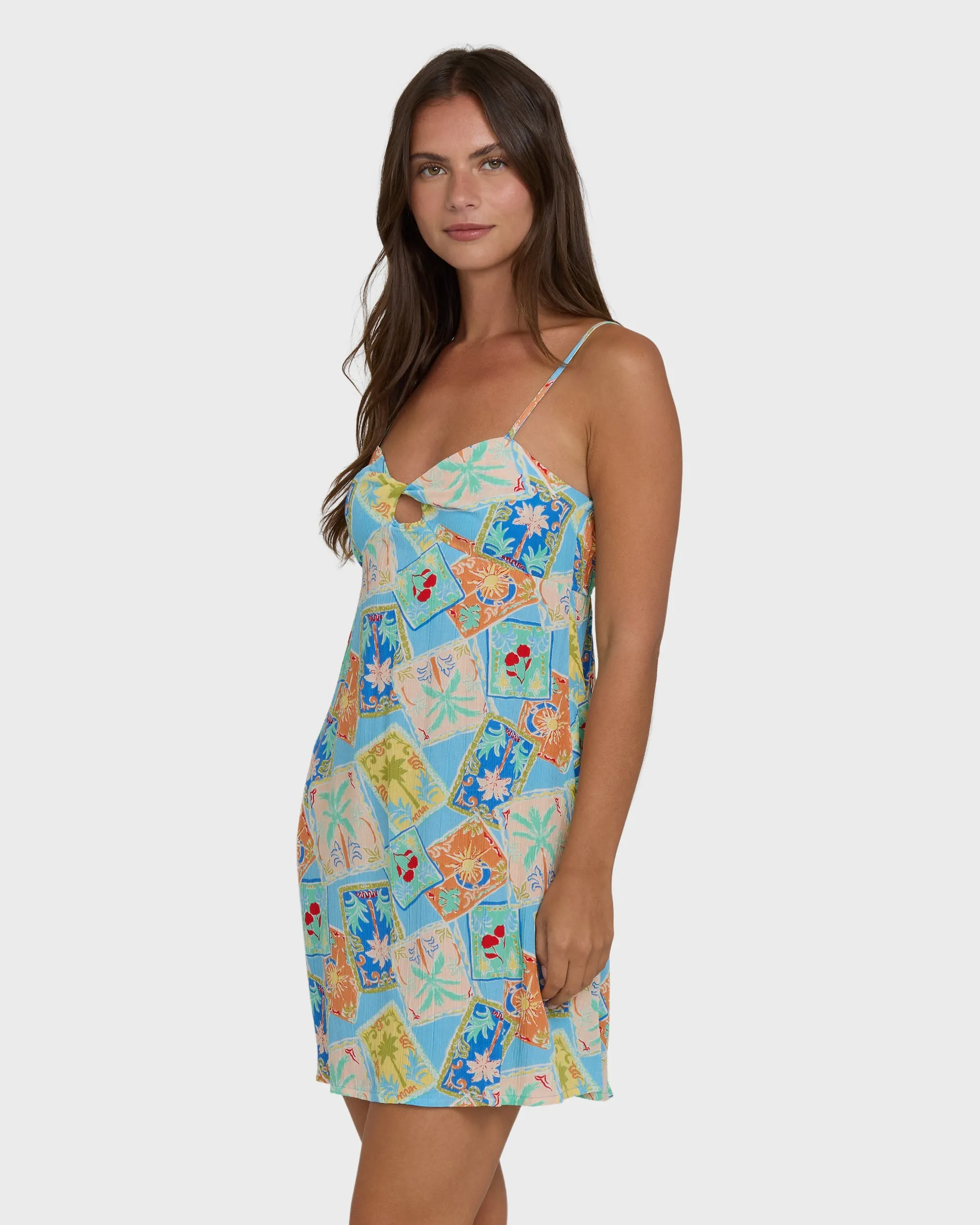 Last Sunset Mini Dress - Dream Blue sold by Billabong product image thumbnail 3