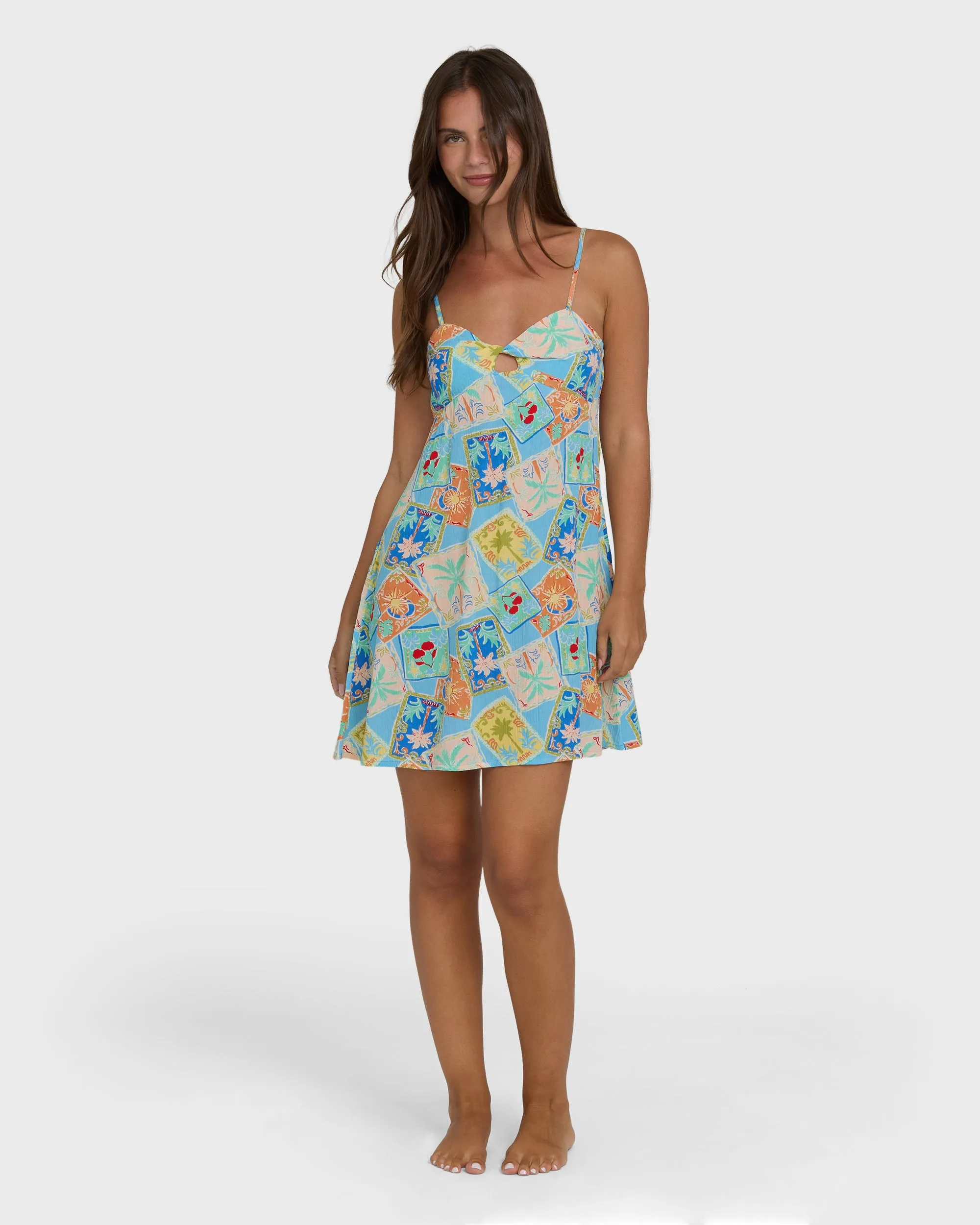 Last Sunset Mini Dress - Dream Blue sold by Billabong product image thumbnail 4