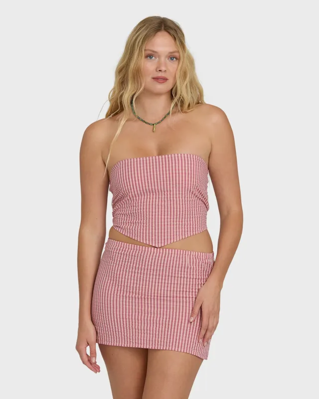 So Micro Tank Top - Pink Sunset made by Billabong