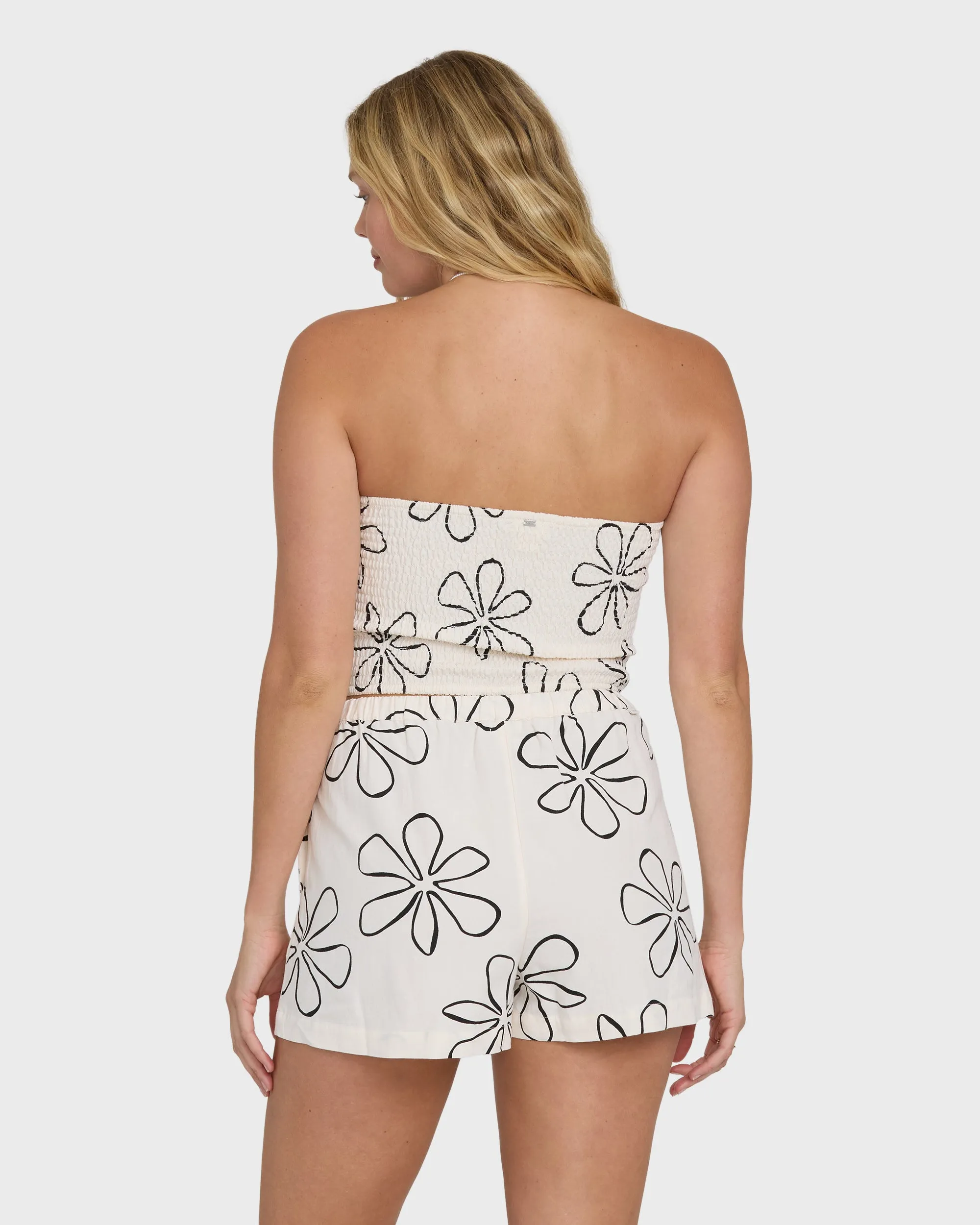 Wanderer Good Life Print Woven Shorts - White Cap sold by Billabong product image thumbnail 2