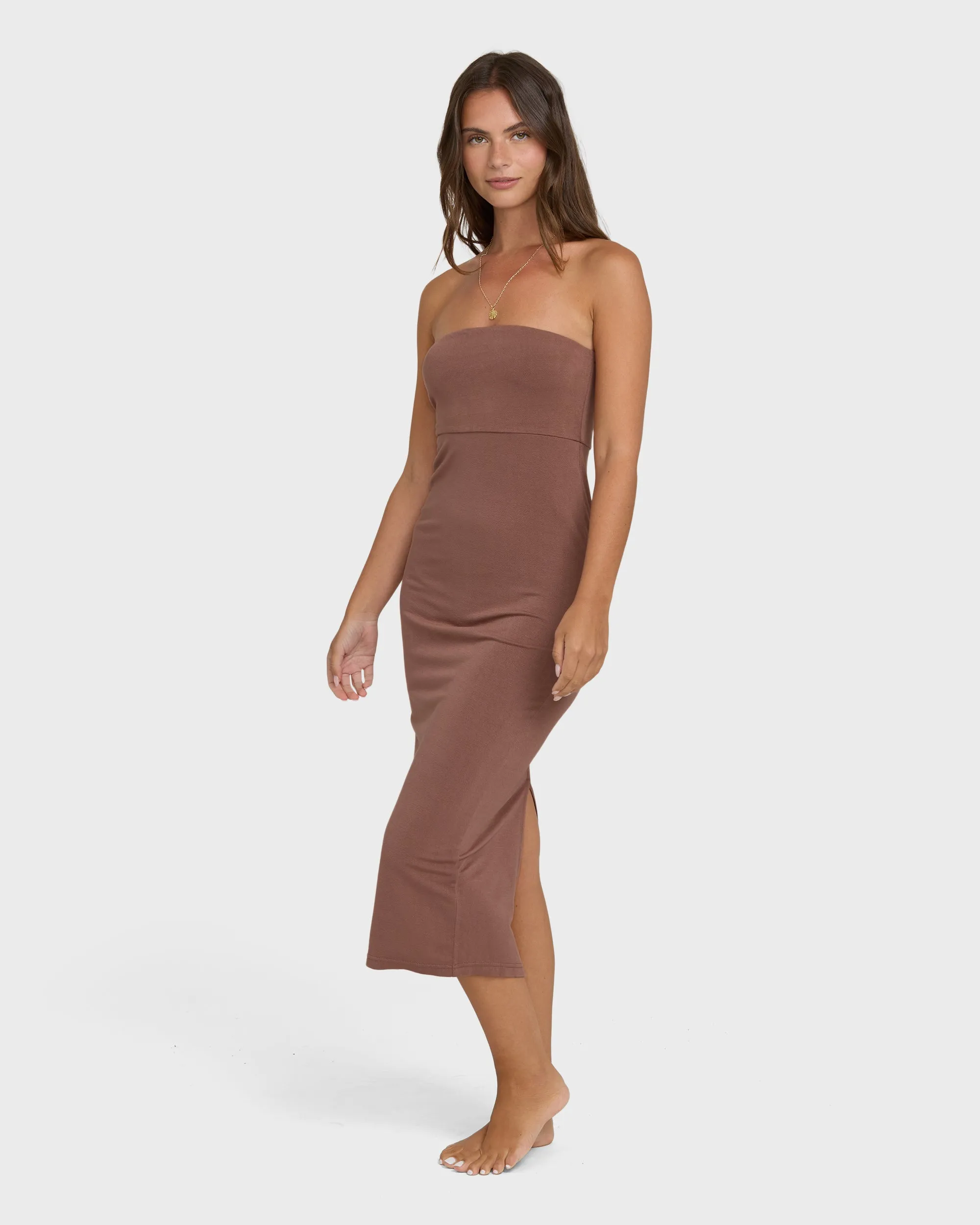 Lily Midi Knit Dress - Black Stone sold by Billabong product image thumbnail 3