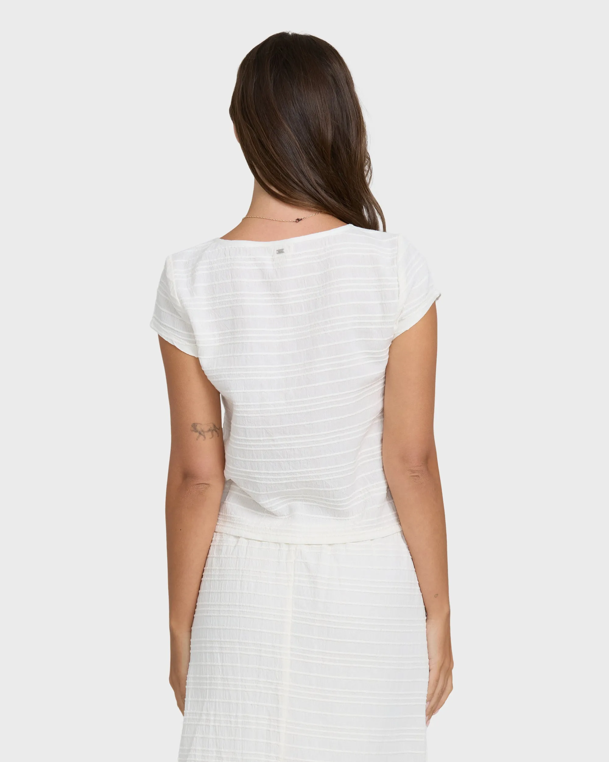 Your Call Short Sleeve Woven Shirt - Salt Crystal sold by Billabong product image thumbnail 2