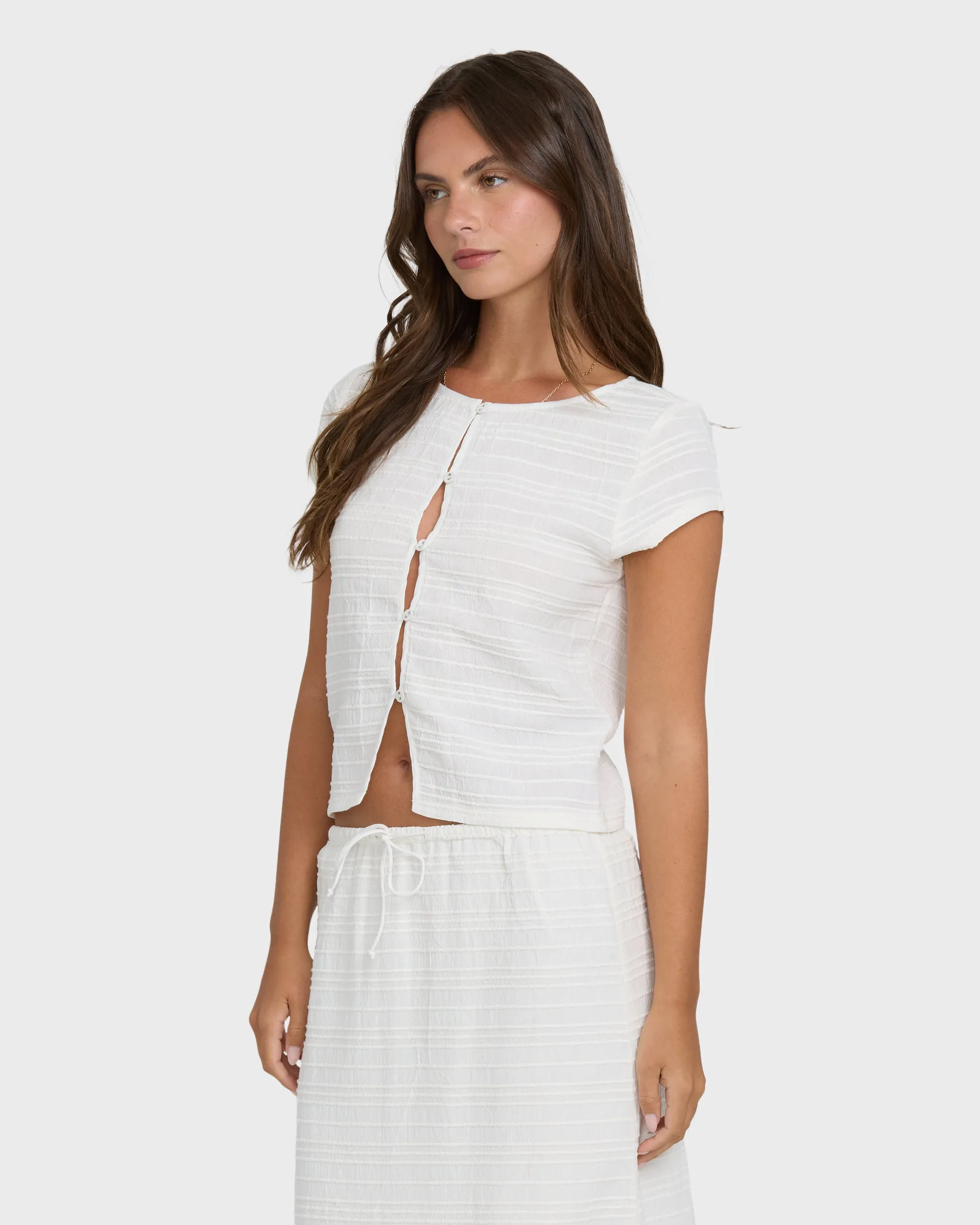 Your Call Short Sleeve Woven Shirt - Salt Crystal sold by Billabong product image thumbnail 3