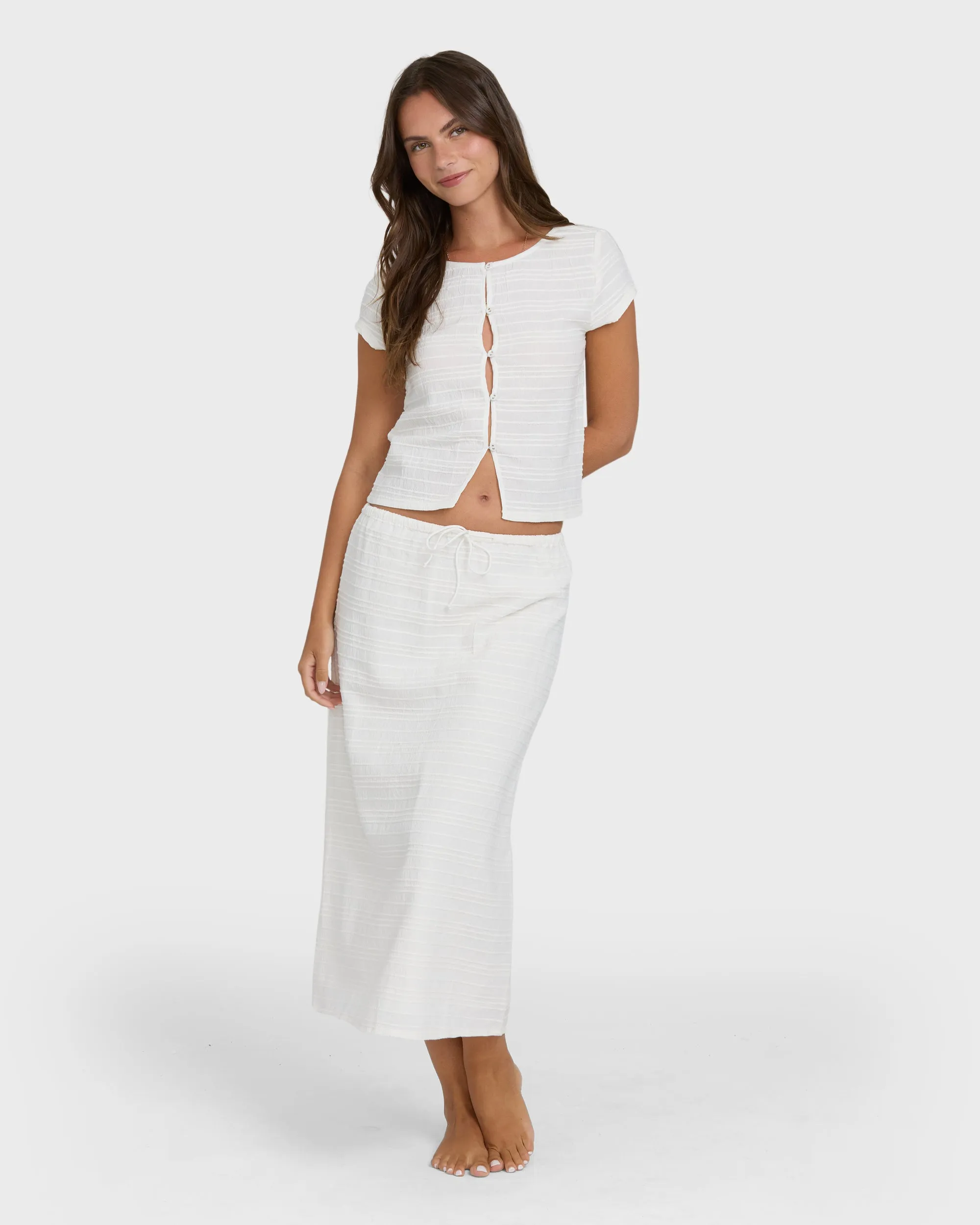 Your Call Short Sleeve Woven Shirt - Salt Crystal sold by Billabong product image thumbnail 4