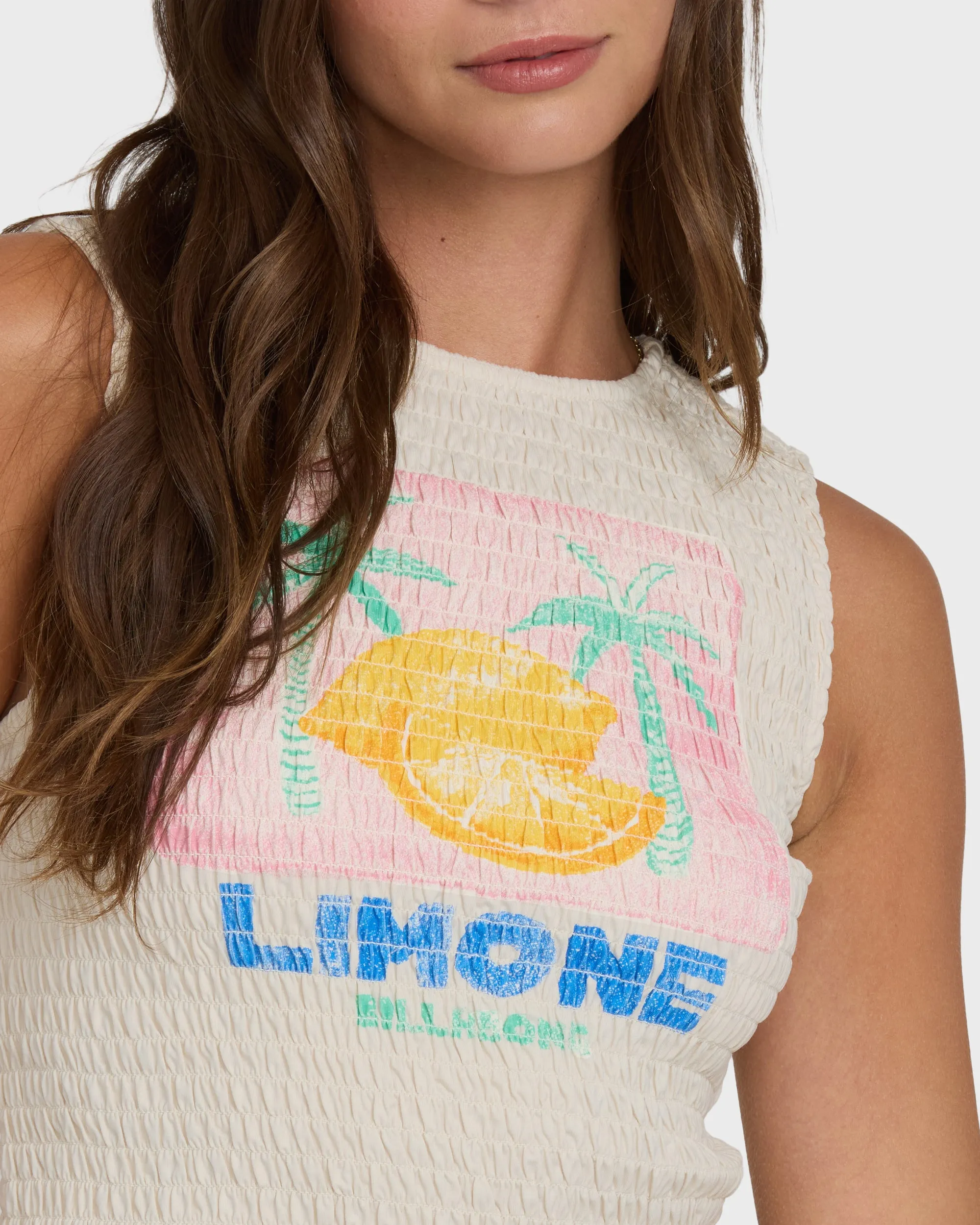 Club Beach Tank Top - White Cap sold by Billabong product image thumbnail 5