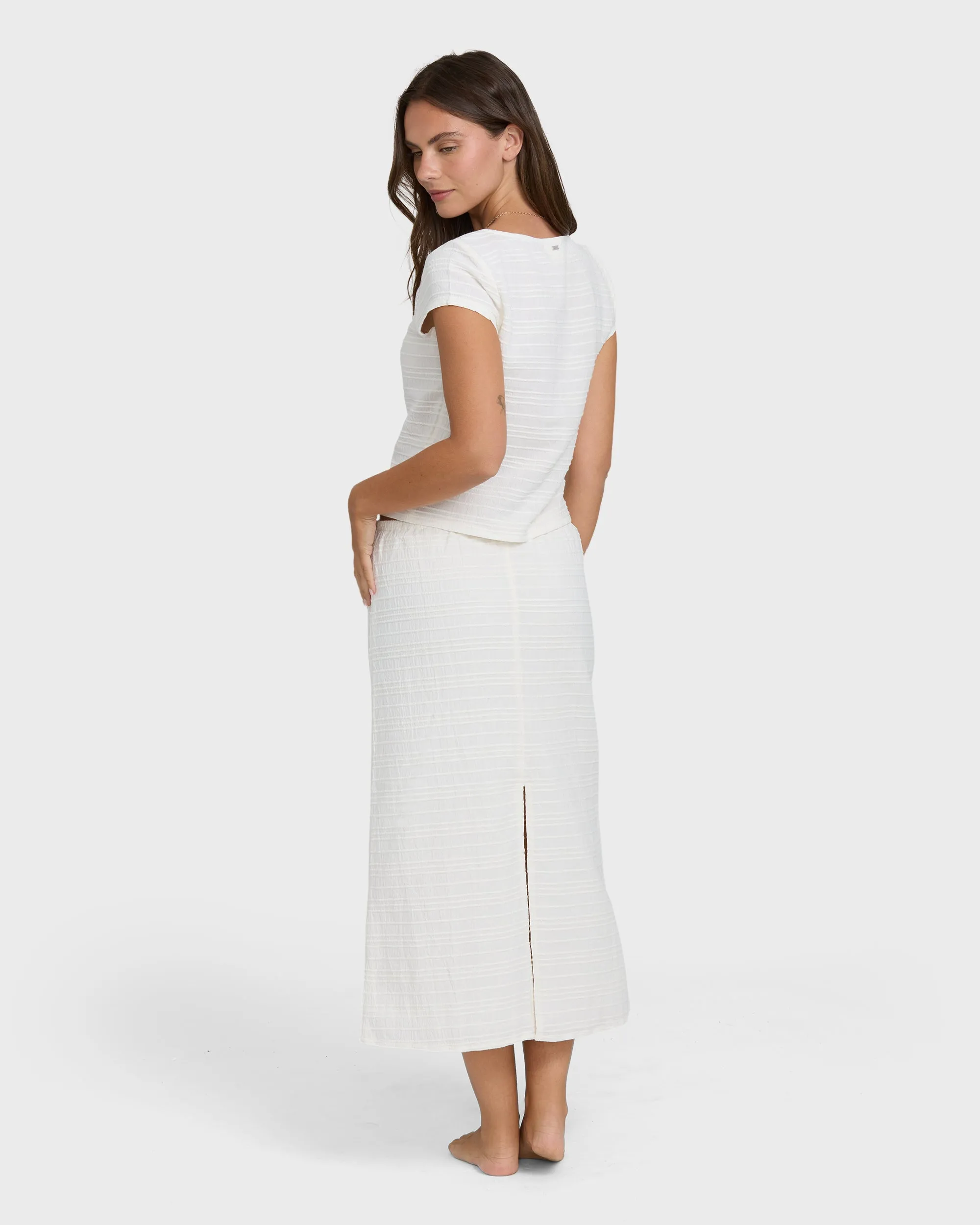 Your Call Maxi Skirt - Salt Crystal sold by Billabong product image thumbnail 2