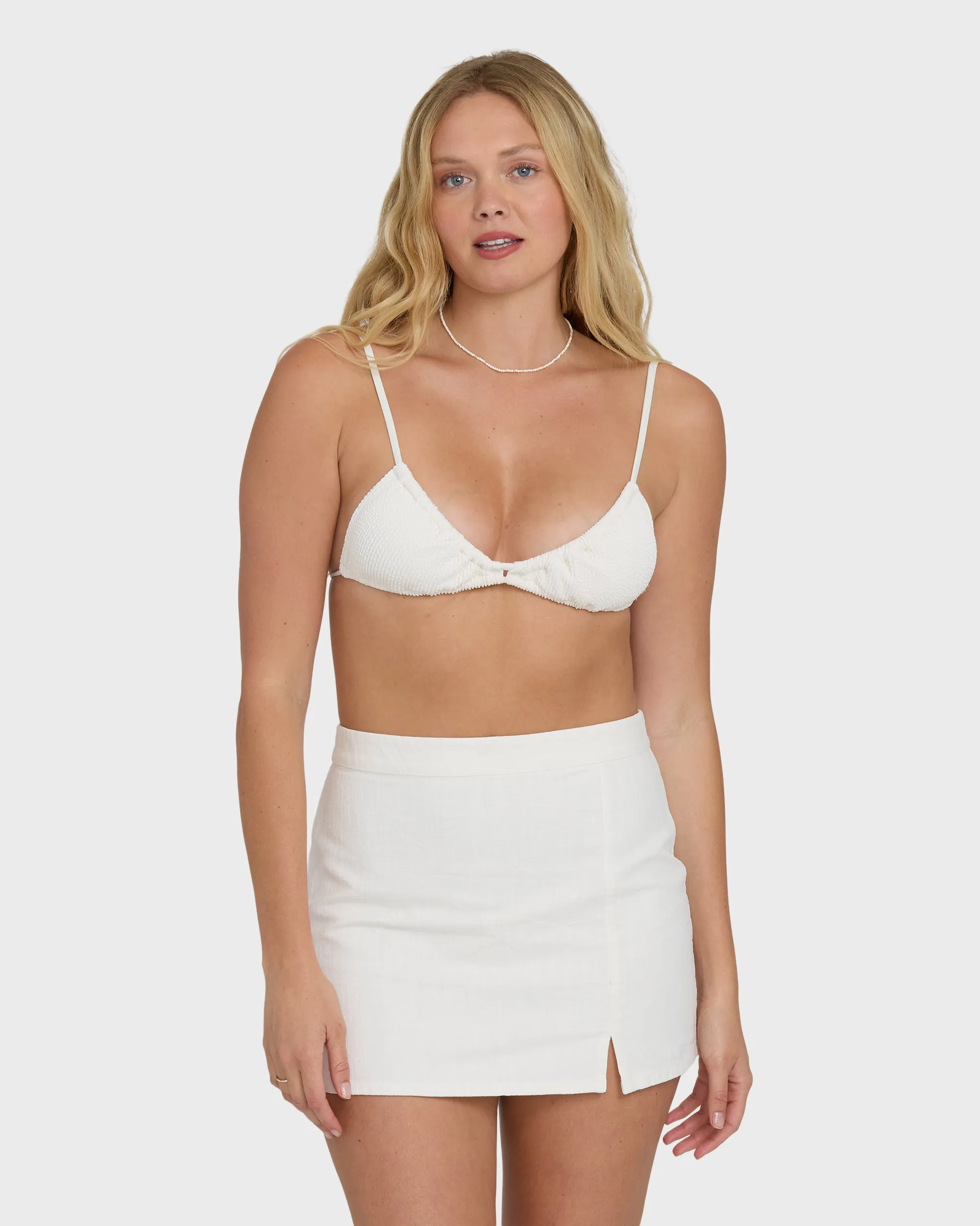 Wave Washed Mini Skirt - Salt Crystal sold by Billabong