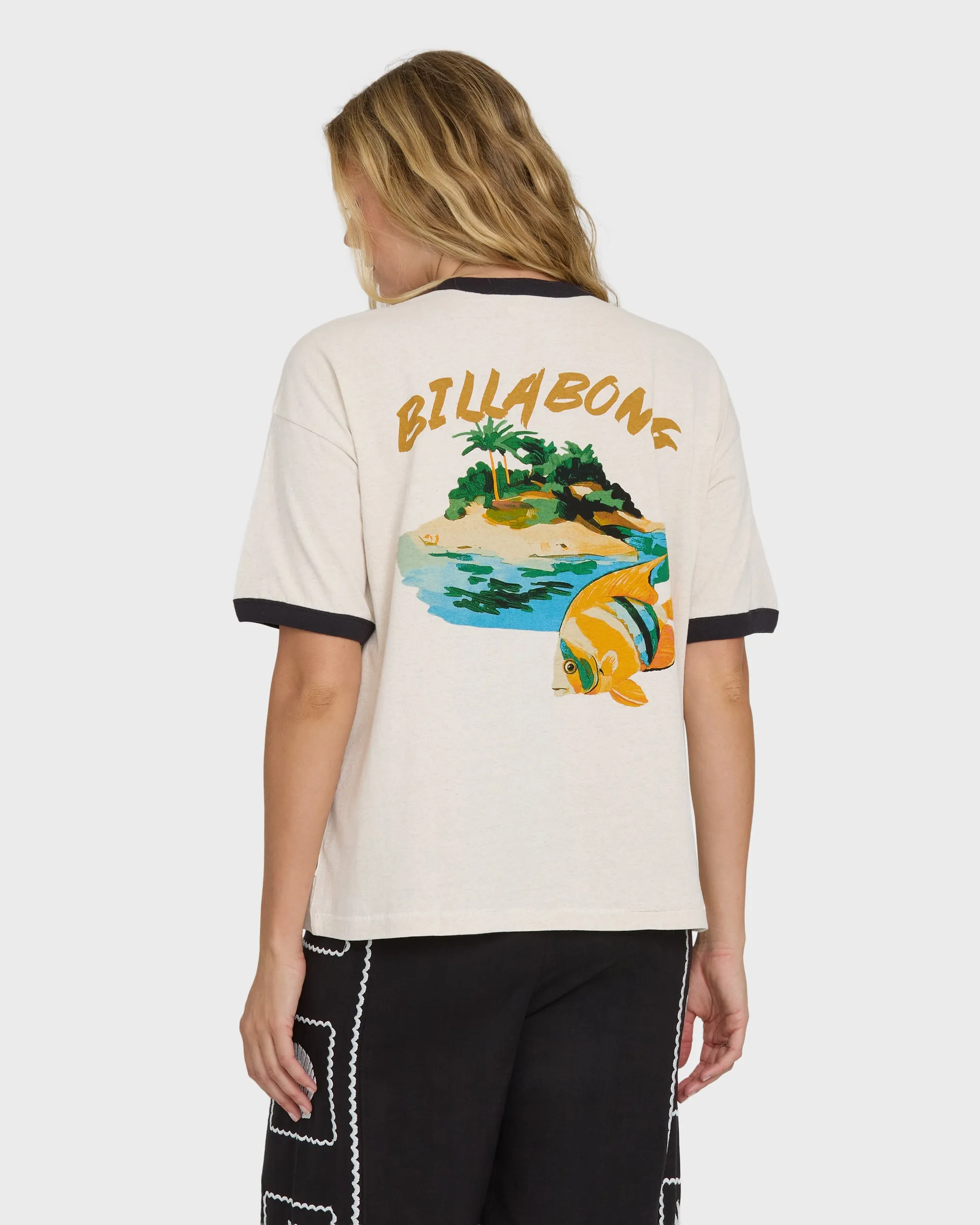 Fun Paradise Short Sleeve T-Shirt - White Cap sold by Billabong product image thumbnail 2