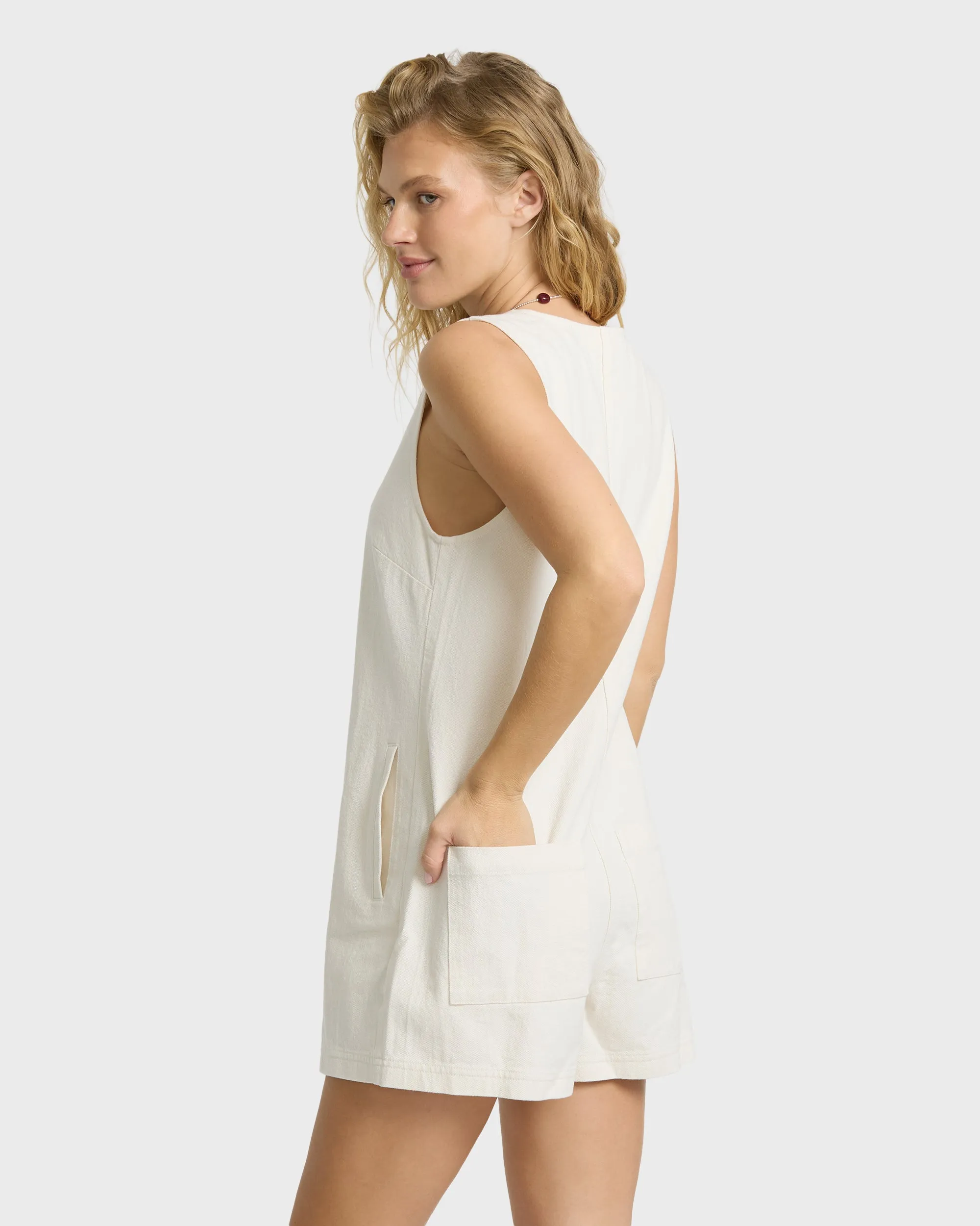 Waves Call Romper - Salt Crystal sold by Billabong product image thumbnail 2