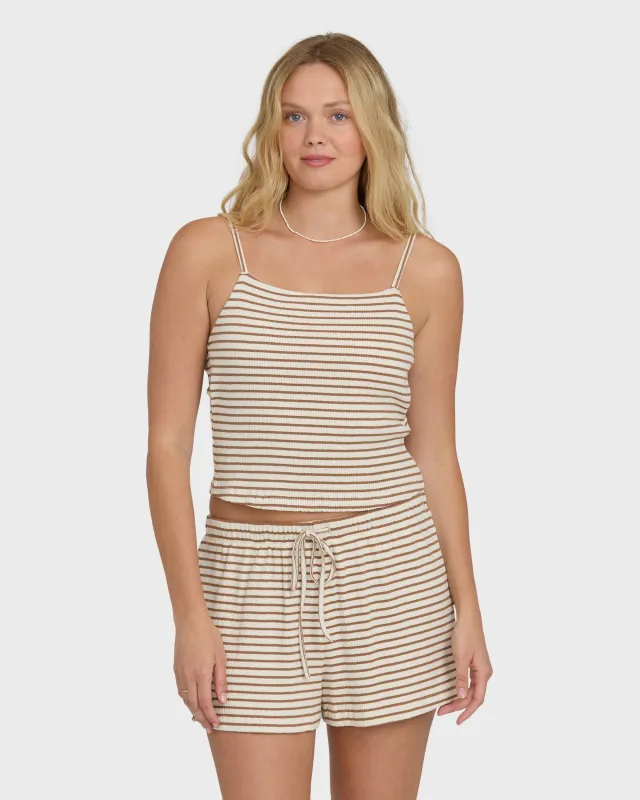 Easy Livin Knit Shorts - Brown Stone made by Billabong