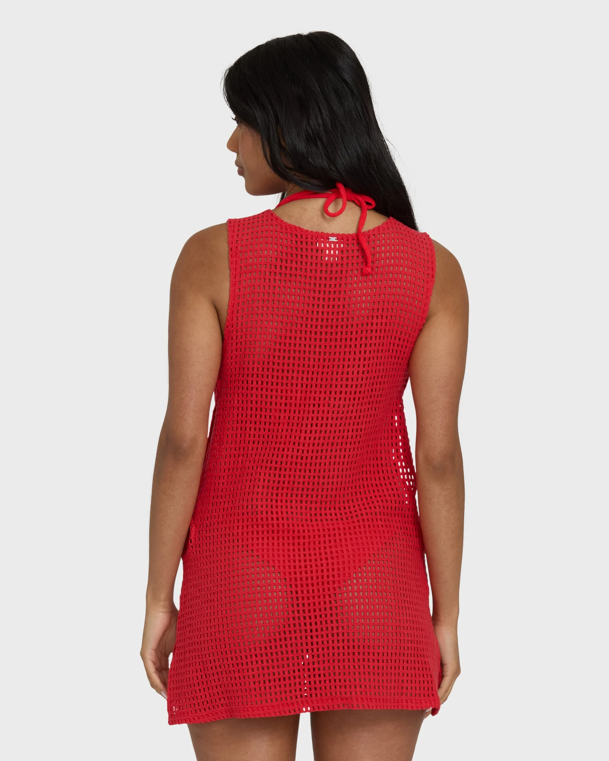 Rising Tides Cover-Up Dress - Fiesta Red sold by Billabong product image thumbnail 2