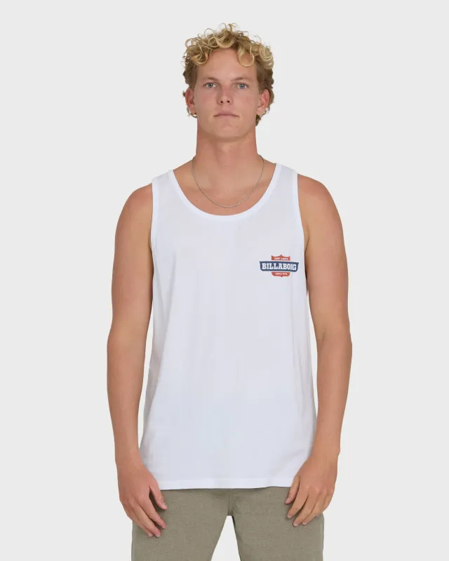 Walled Premium Tank Top - White made by Billabong