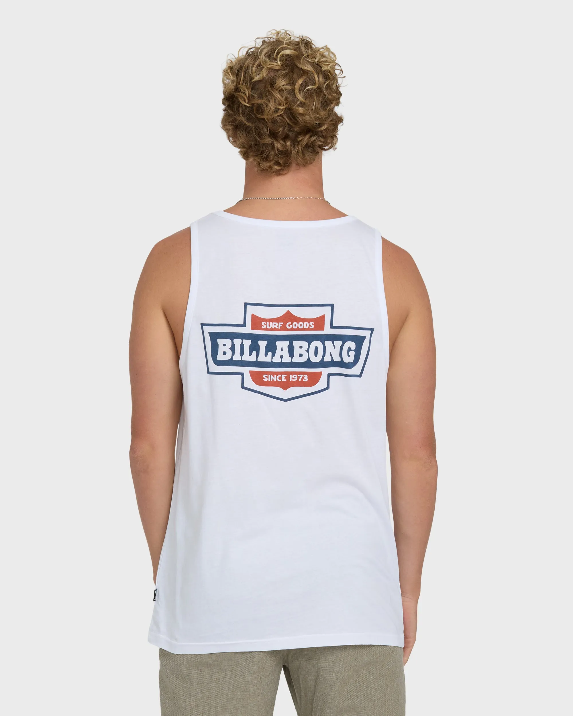 Walled Premium Tank Top - White sold by Billabong product image thumbnail 2