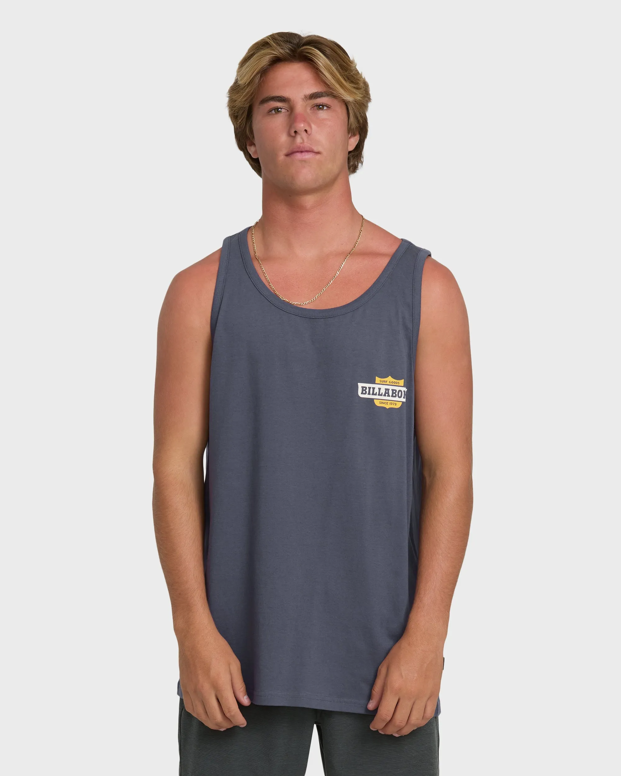 Walled Premium Tank Top - Graystone sold by Billabong