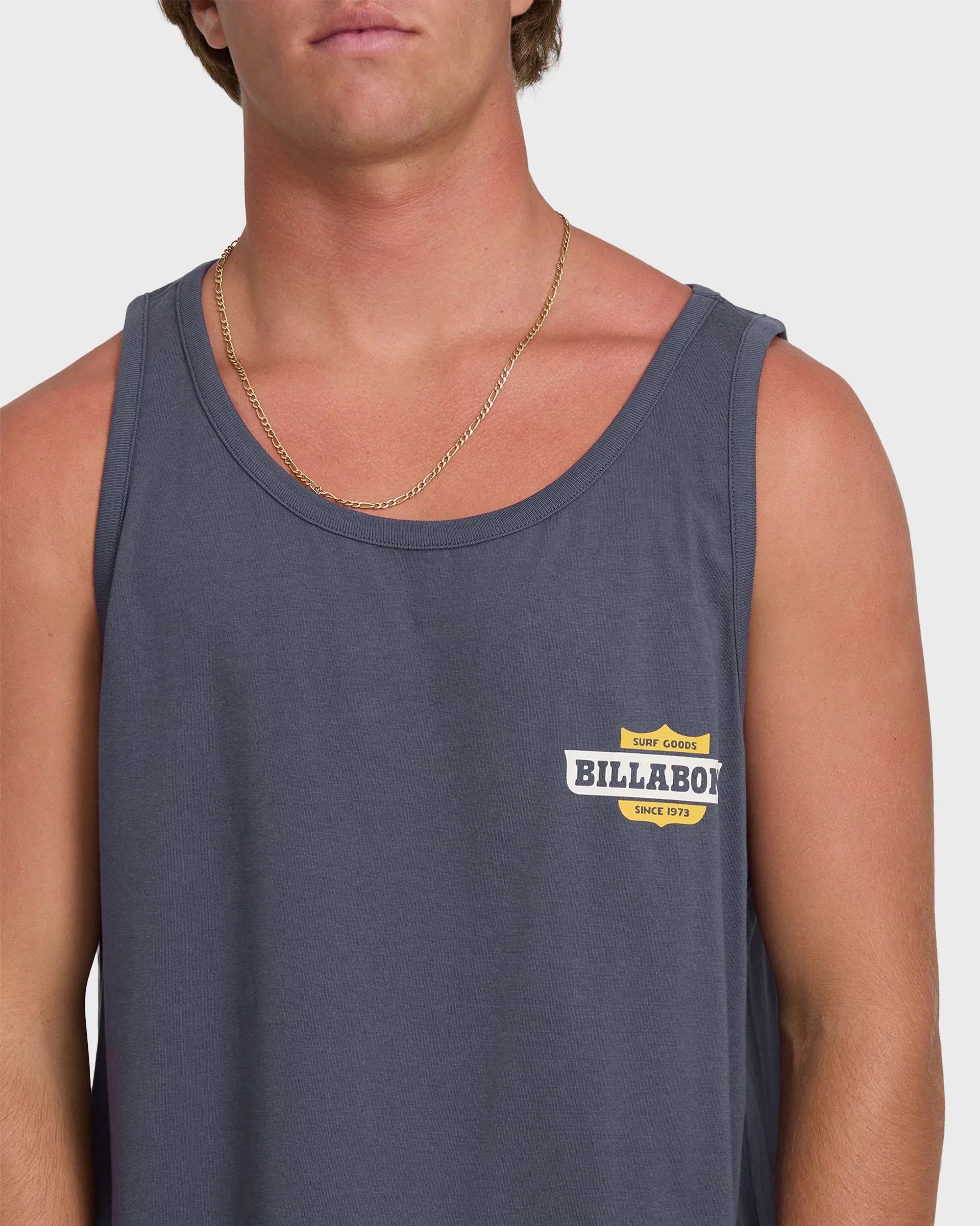 Walled Premium Tank Top - Graystone sold by Billabong product image thumbnail 5