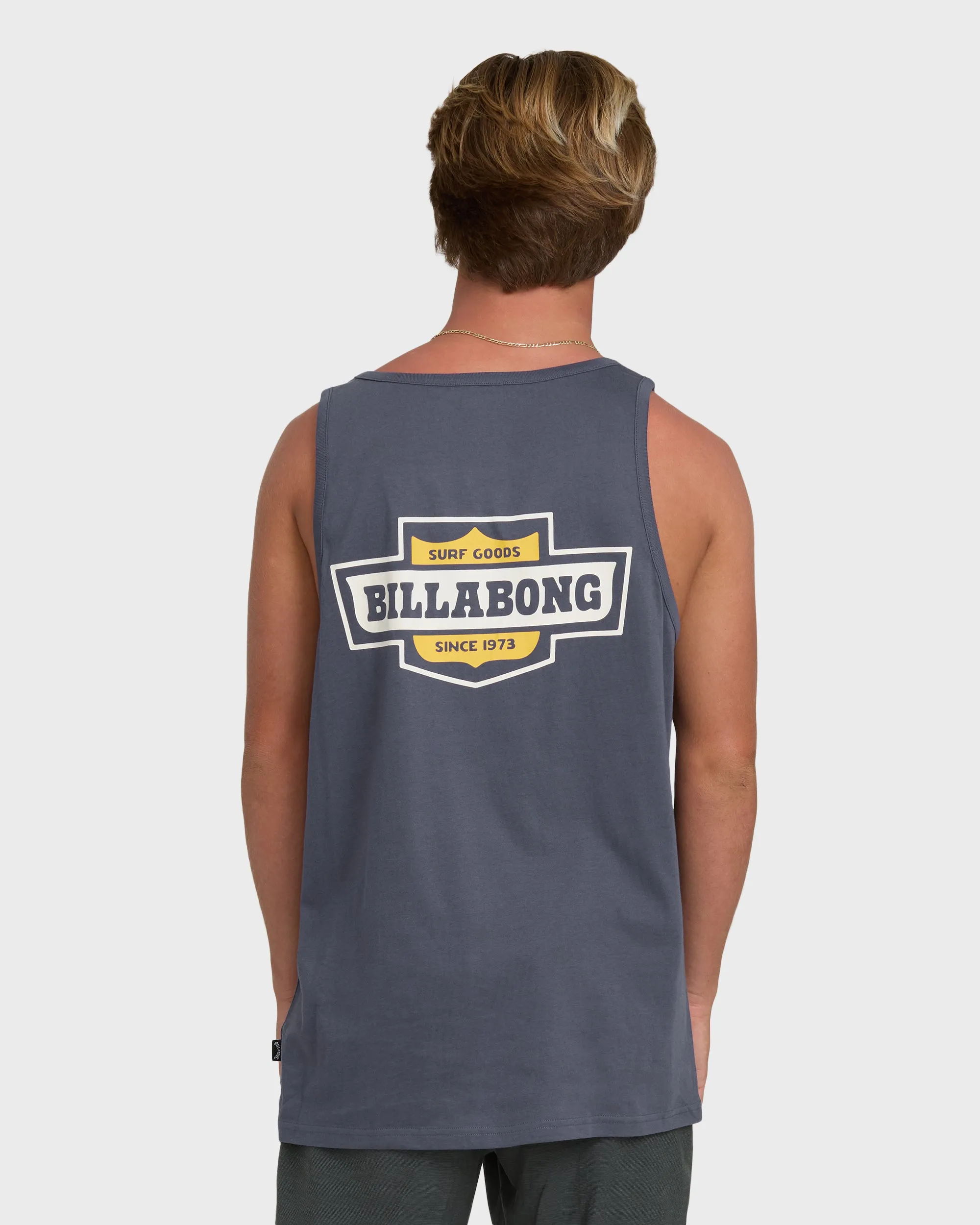 Walled Premium Tank Top - Graystone sold by Billabong product image thumbnail 2